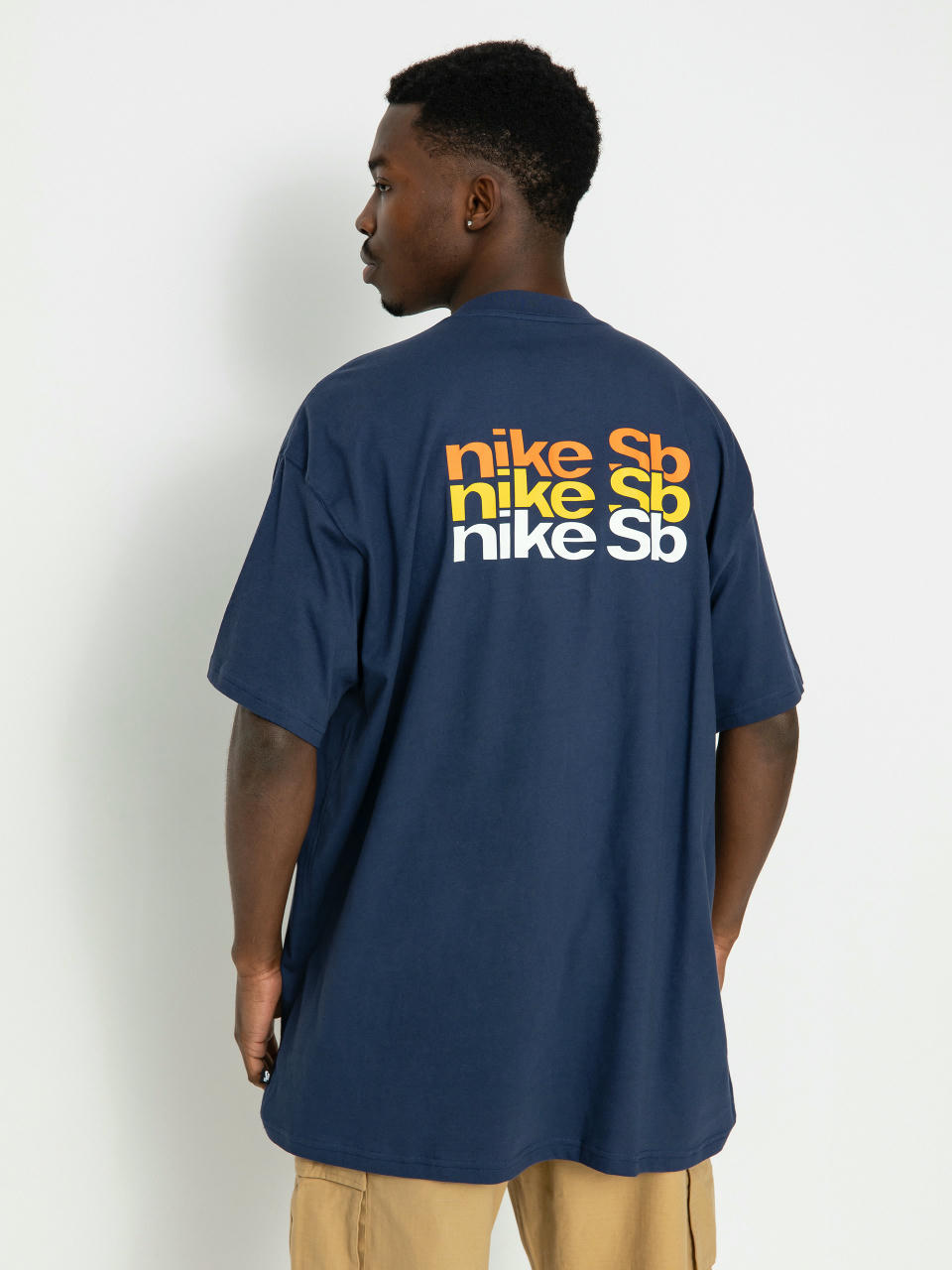 Tricou Nike SB Repeat (midnight navy)