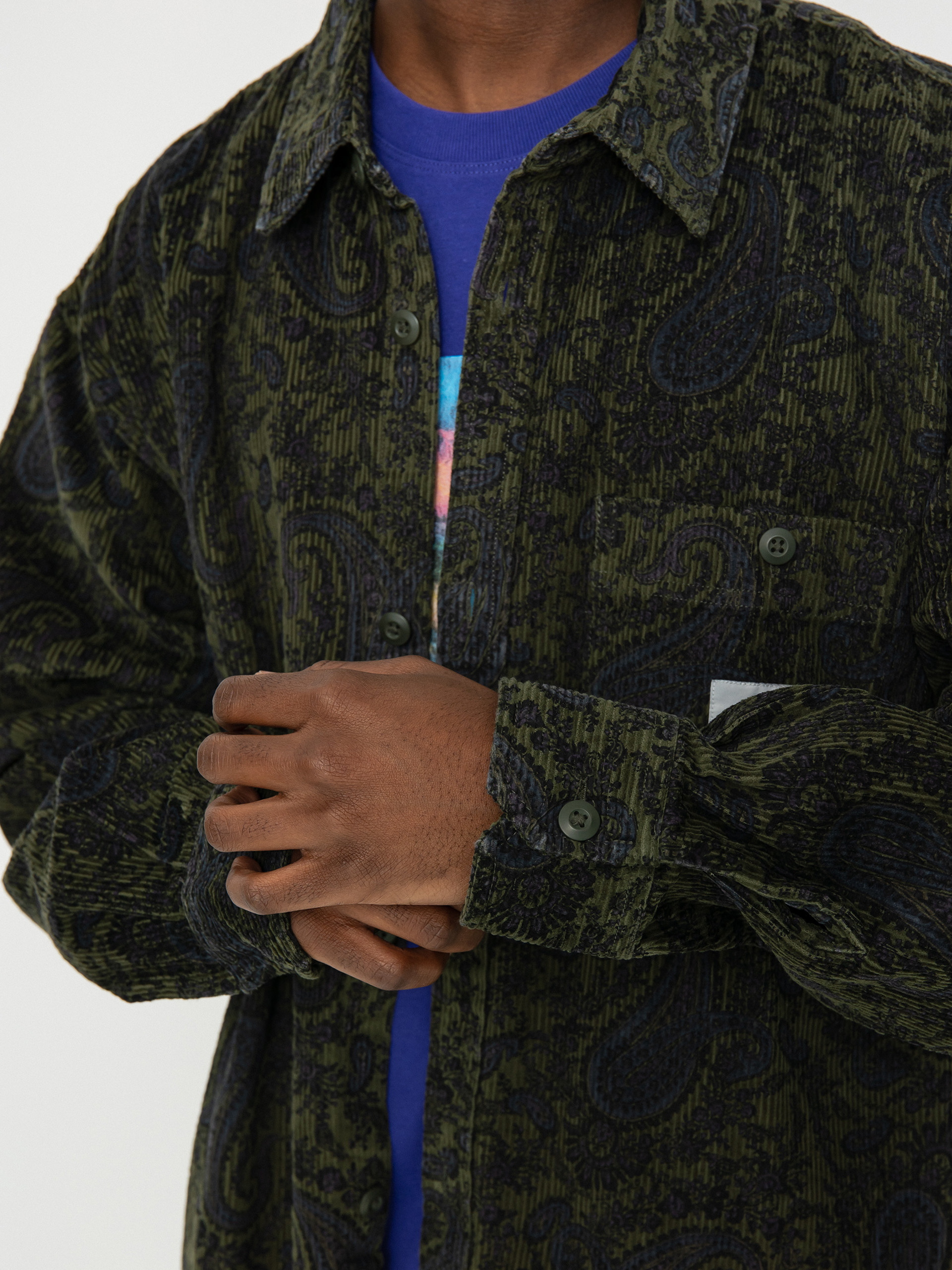 Cămașă Carhartt WIP Flint (paisley print plant)