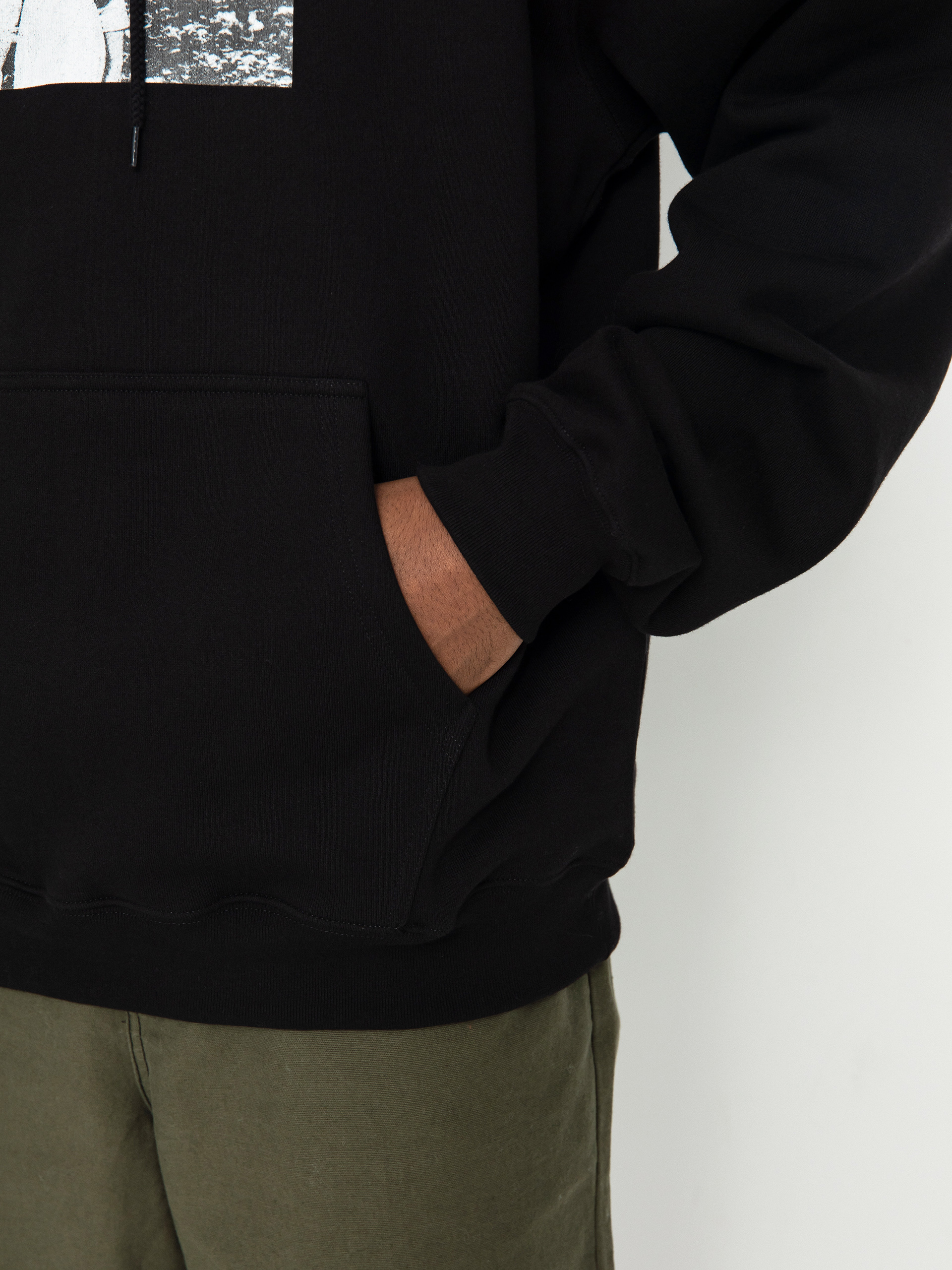 Hanorac cu glugă Polar Skate Angel HD (black)