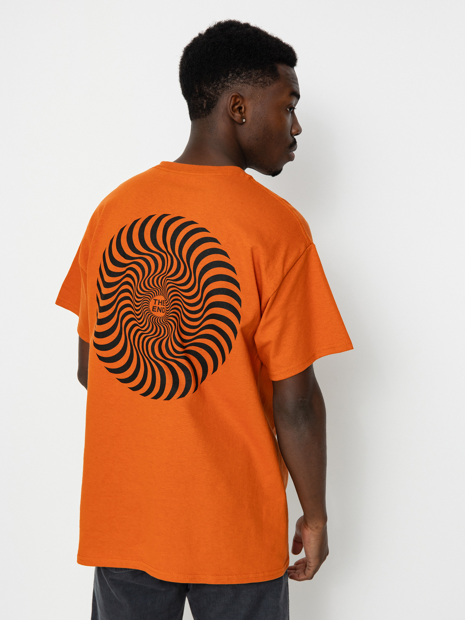 Tricou Spitfire Cls Swrl (t orange/black)