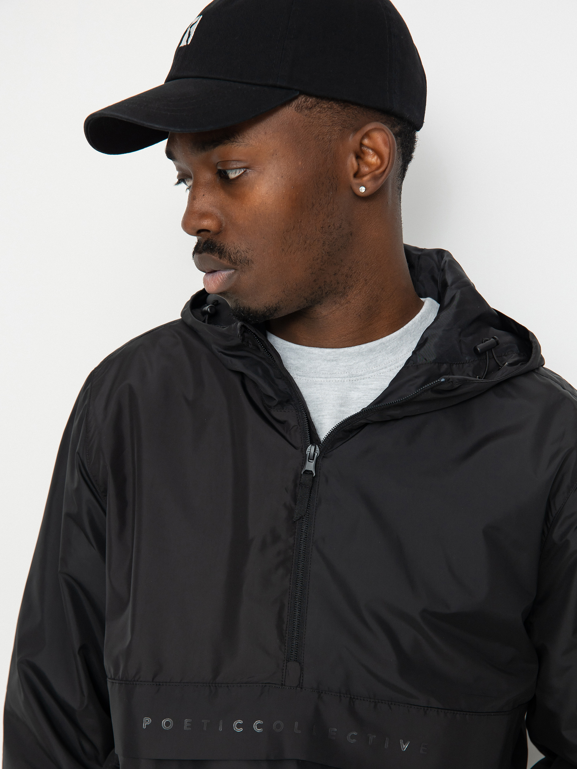 Geacă Poetic Collective Wind Breaker (black)