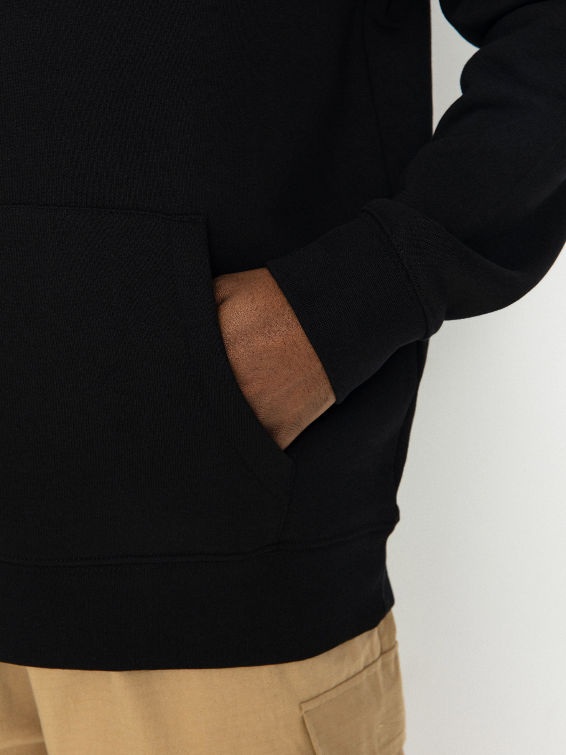 Hanorac cu glugă Poetic Collective Flower HD (black)