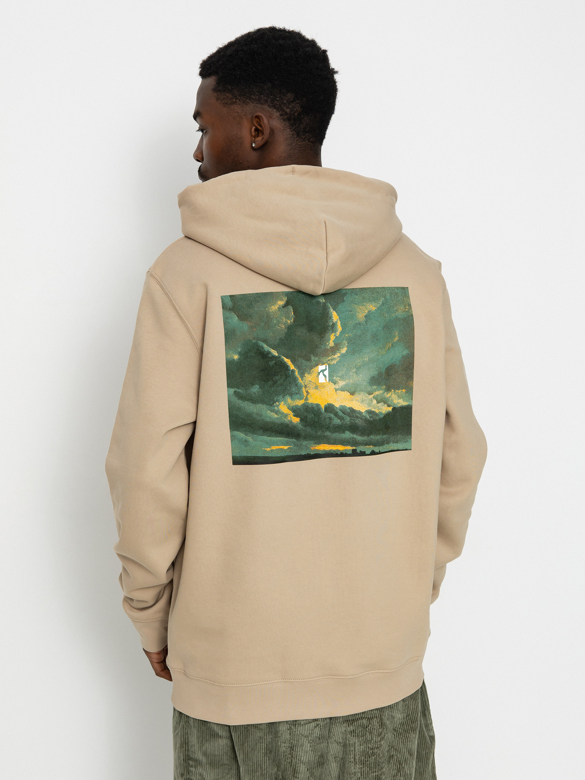 Hanorac cu glugă Poetic Collective Cloud HD (brown)