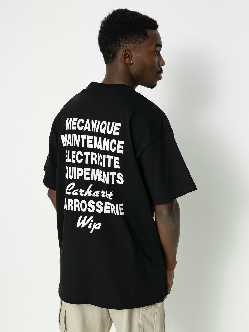 Tricou Carhartt WIP Mechanics (black)