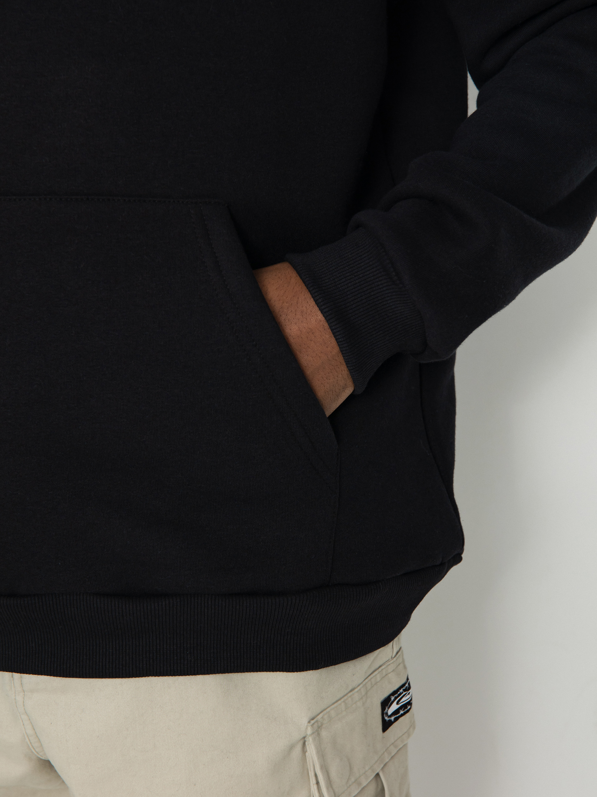 Hanorac cu glugă Palto Daisy HD (black)