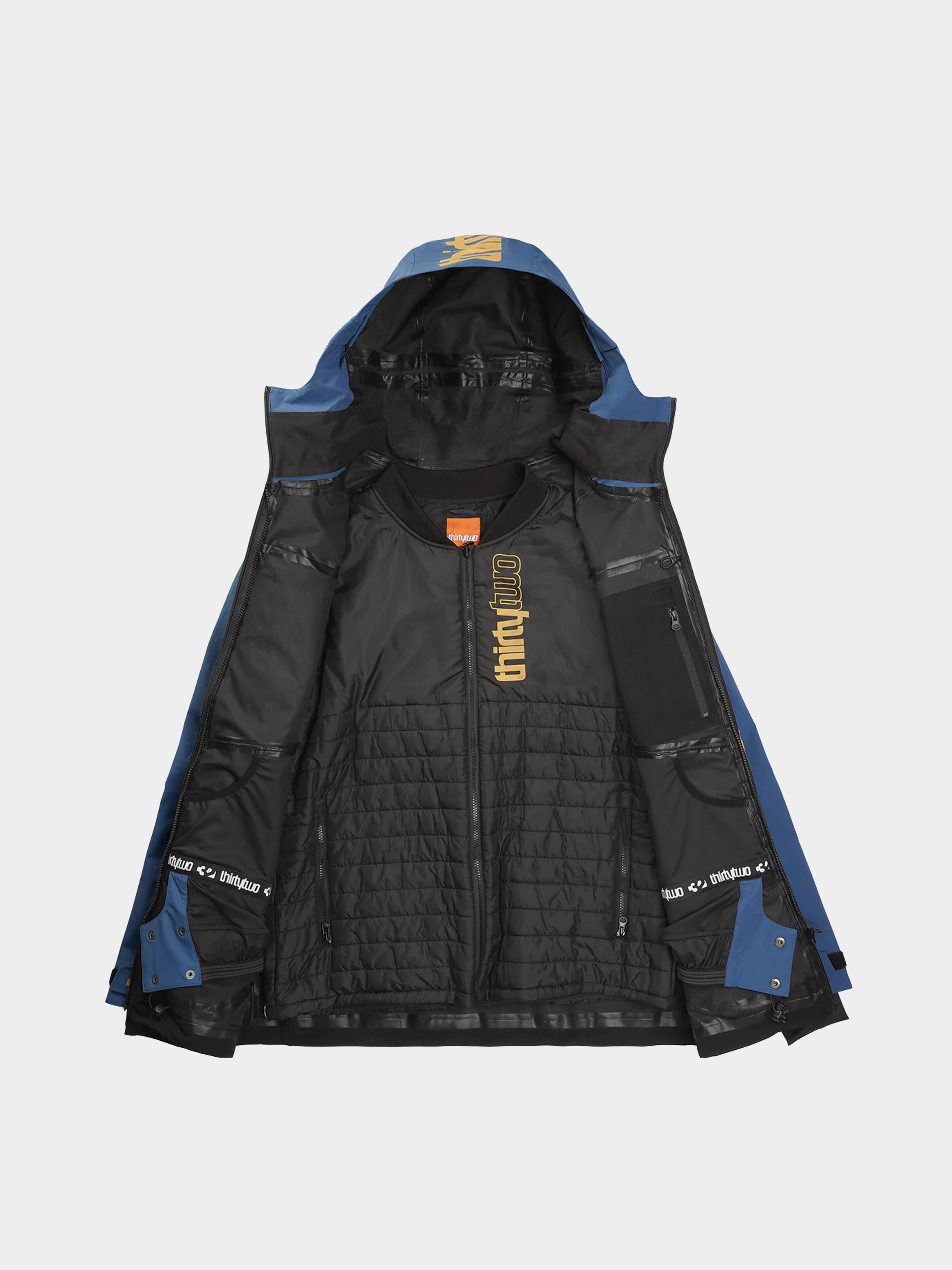 Pentru bărbați Geacă de snowboard ThirtyTwo Tm 3 (blue/black)