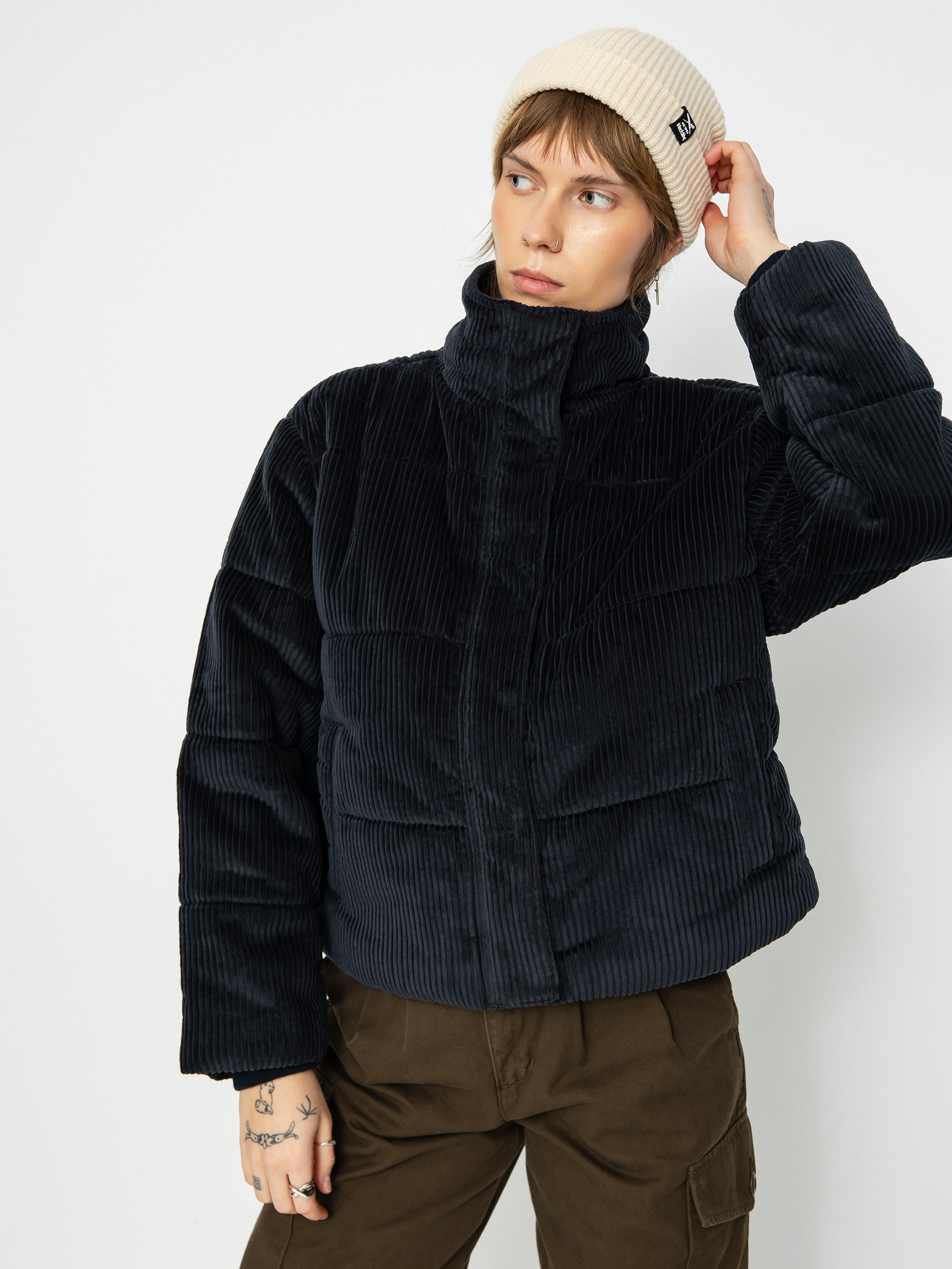 Geacă RVCA Eezeh Puffer Wmn (rvca black)
