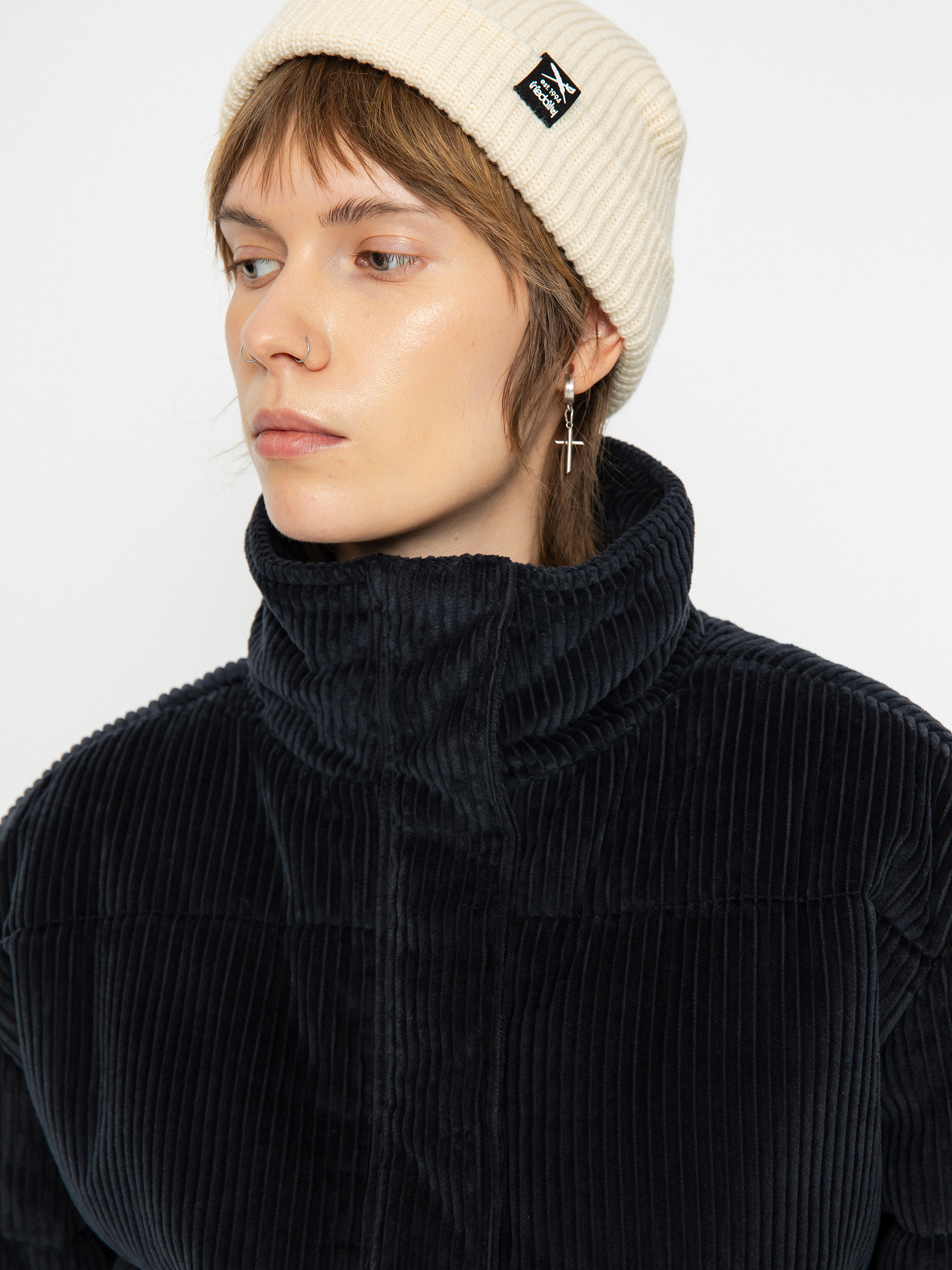 Geacă RVCA Eezeh Puffer Wmn (rvca black)