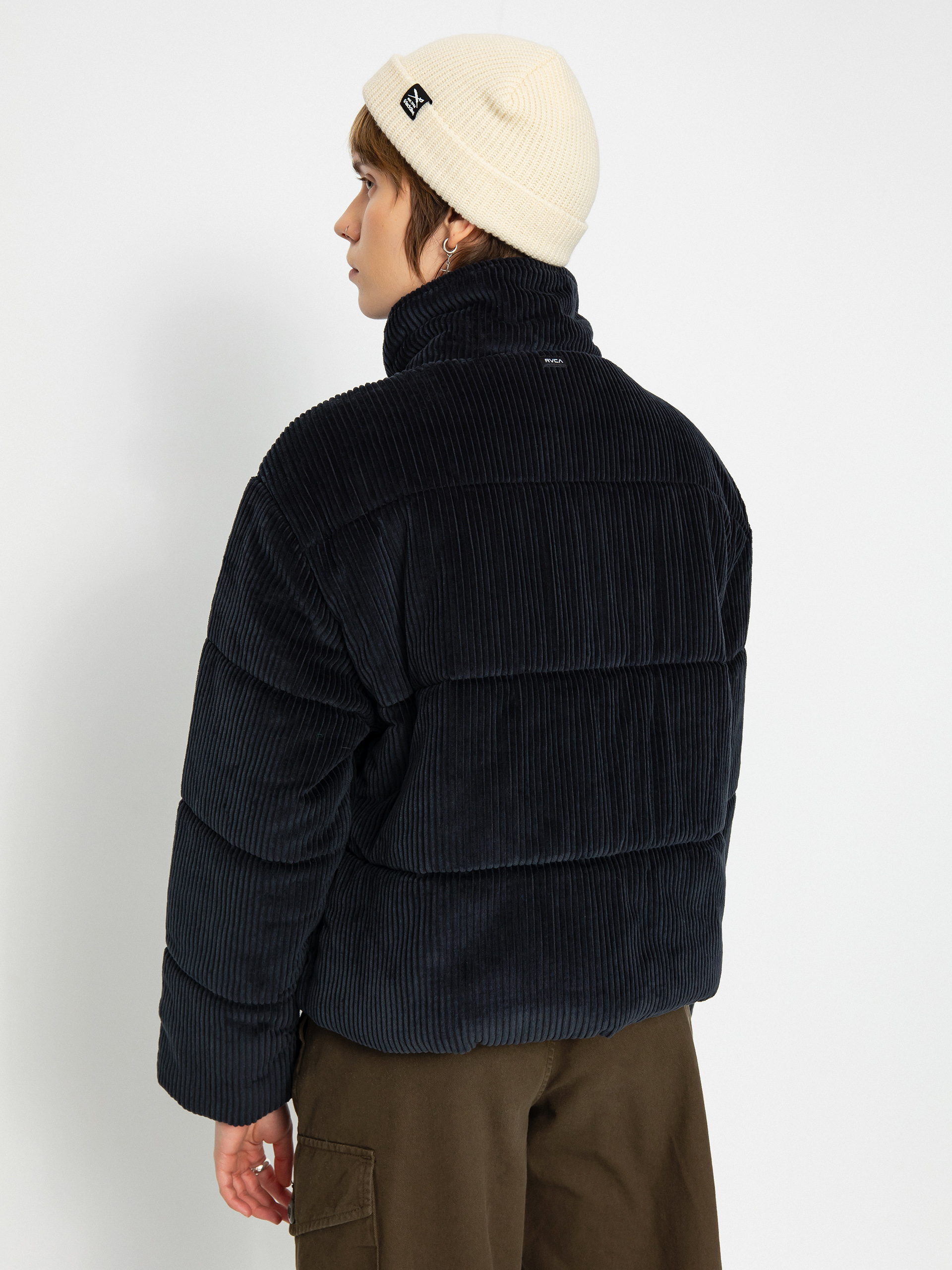 Geacă RVCA Eezeh Puffer Wmn (rvca black)