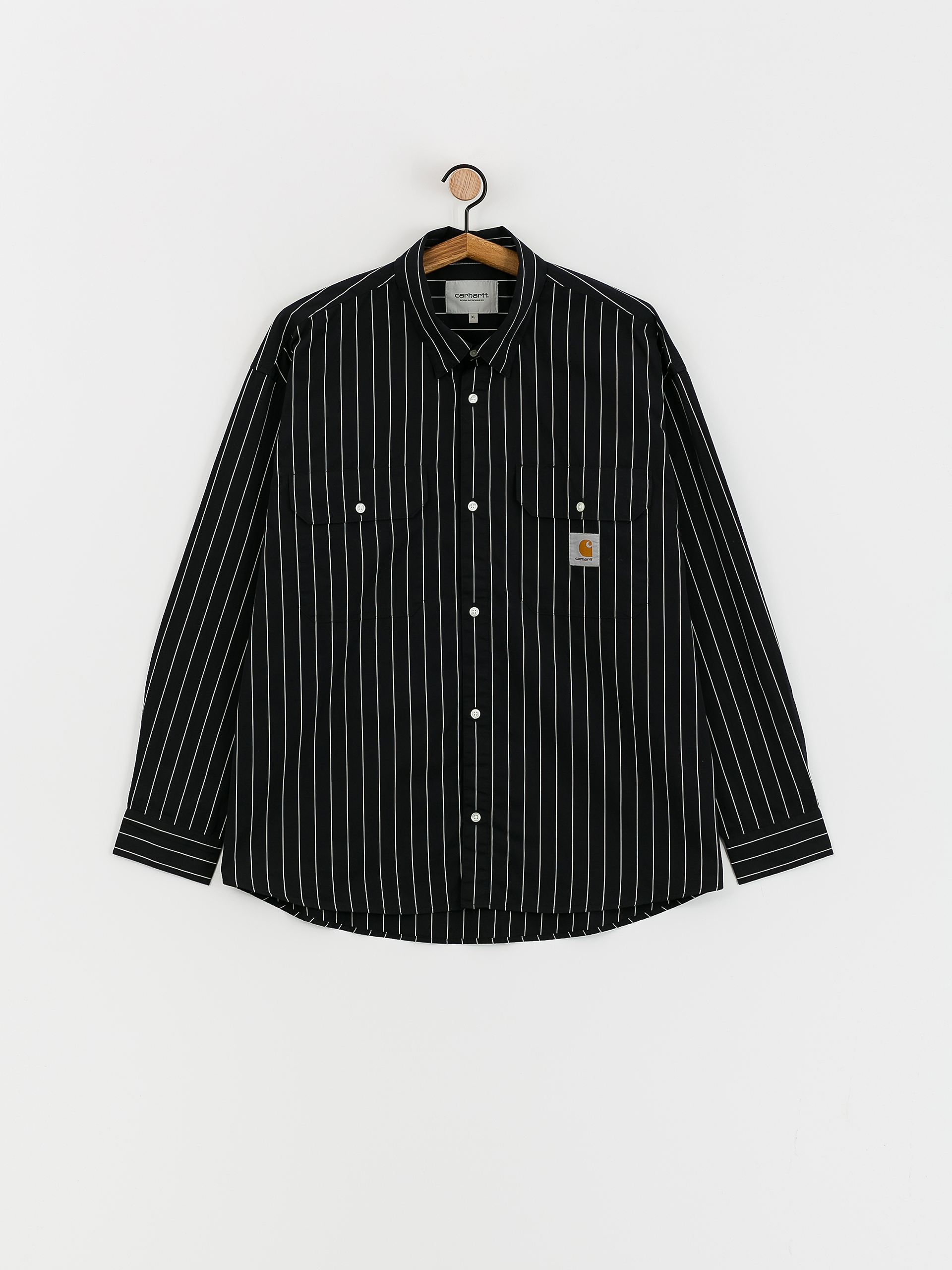 Cămașă Carhartt WIP Orlean (orlean stripe/black/white)