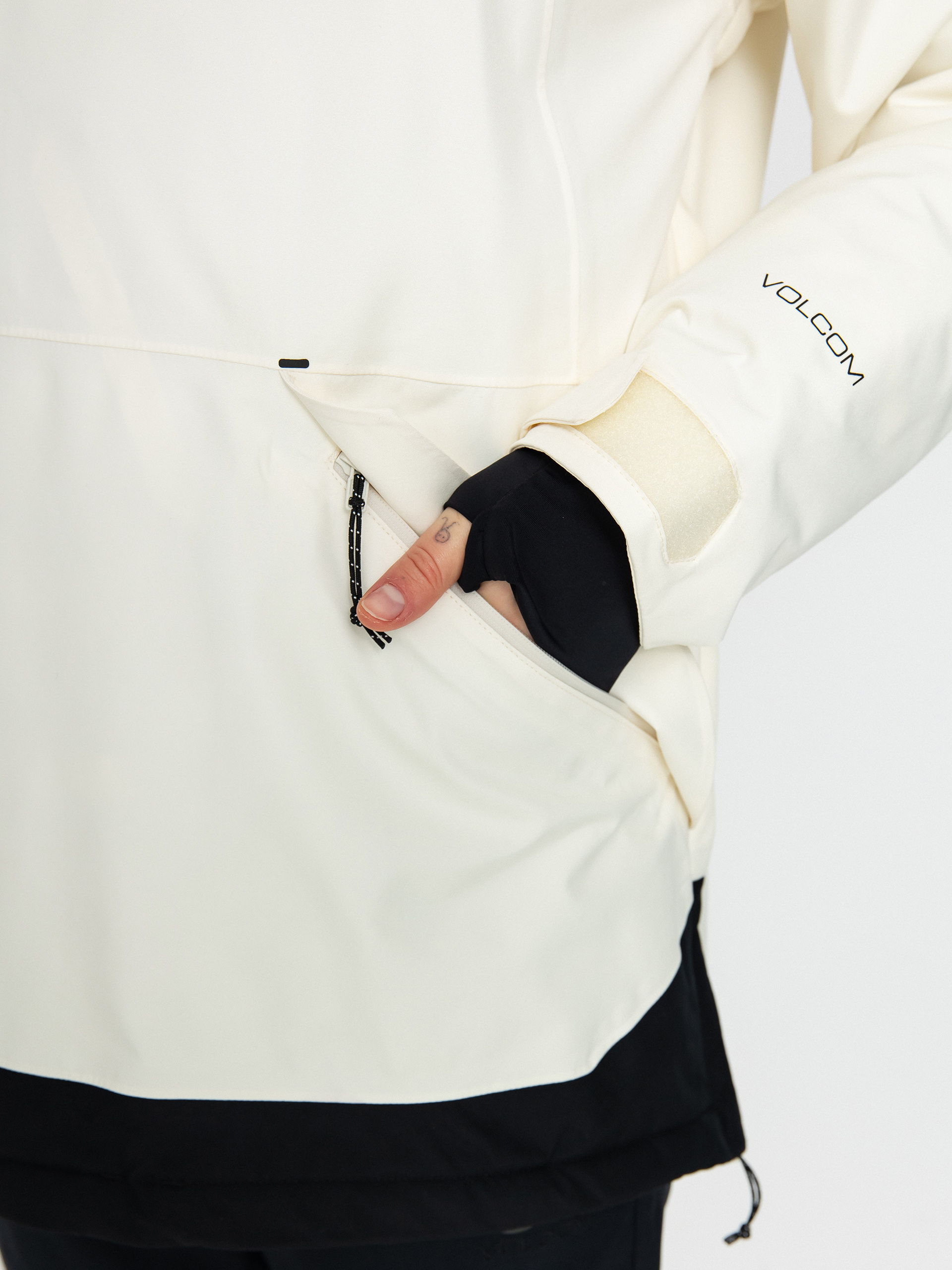 Pentru femei Geacă de snowboard Volcom Fern Ins Gore Pullover (moonbeam)