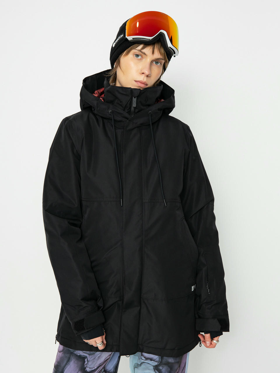 Geacă de snowboard Volcom Paxson 2L Tds Inf Parka Wmn (black)