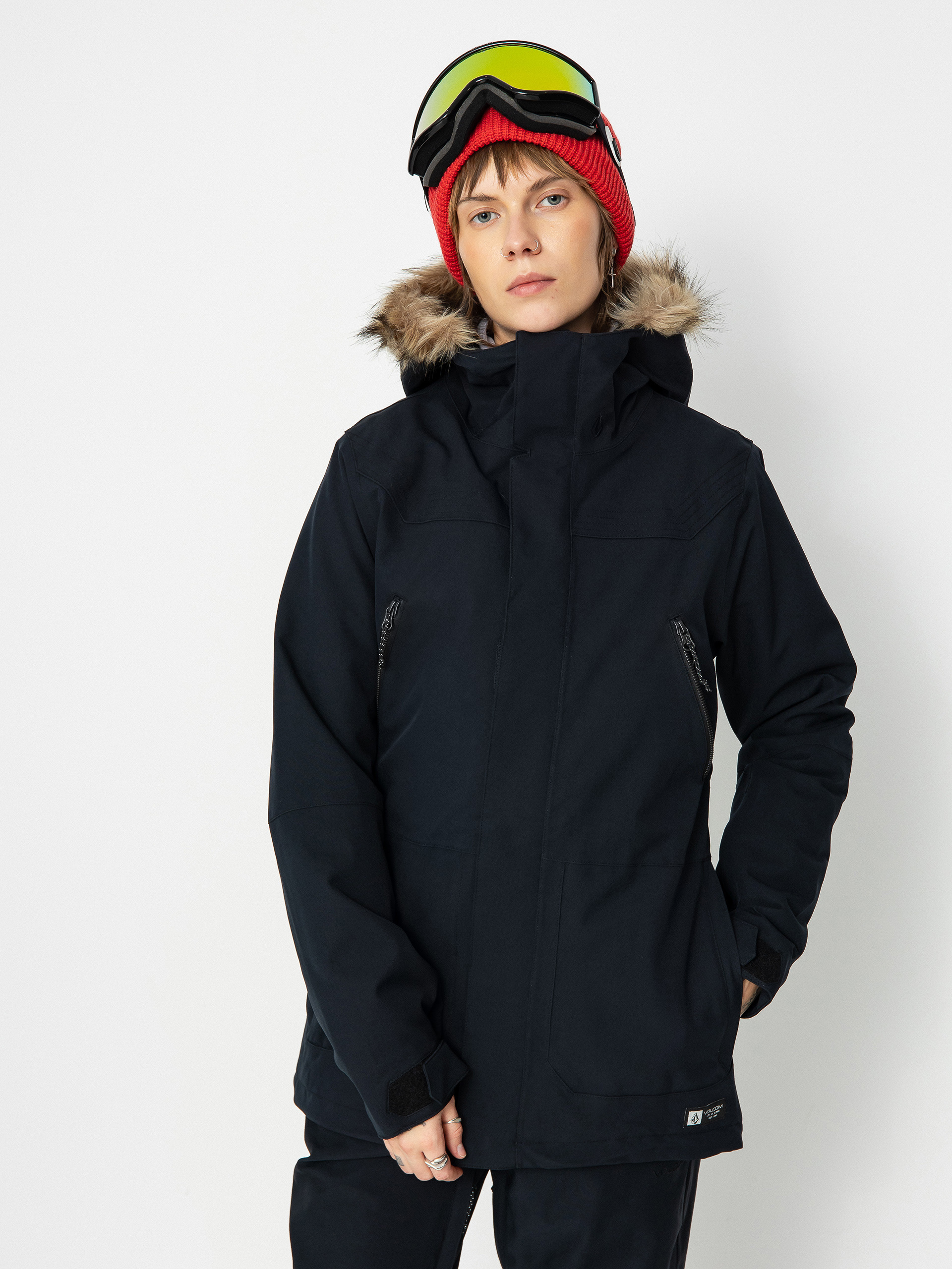 Pentru femei Geacă de snowboard Volcom Shadow Ins (black)