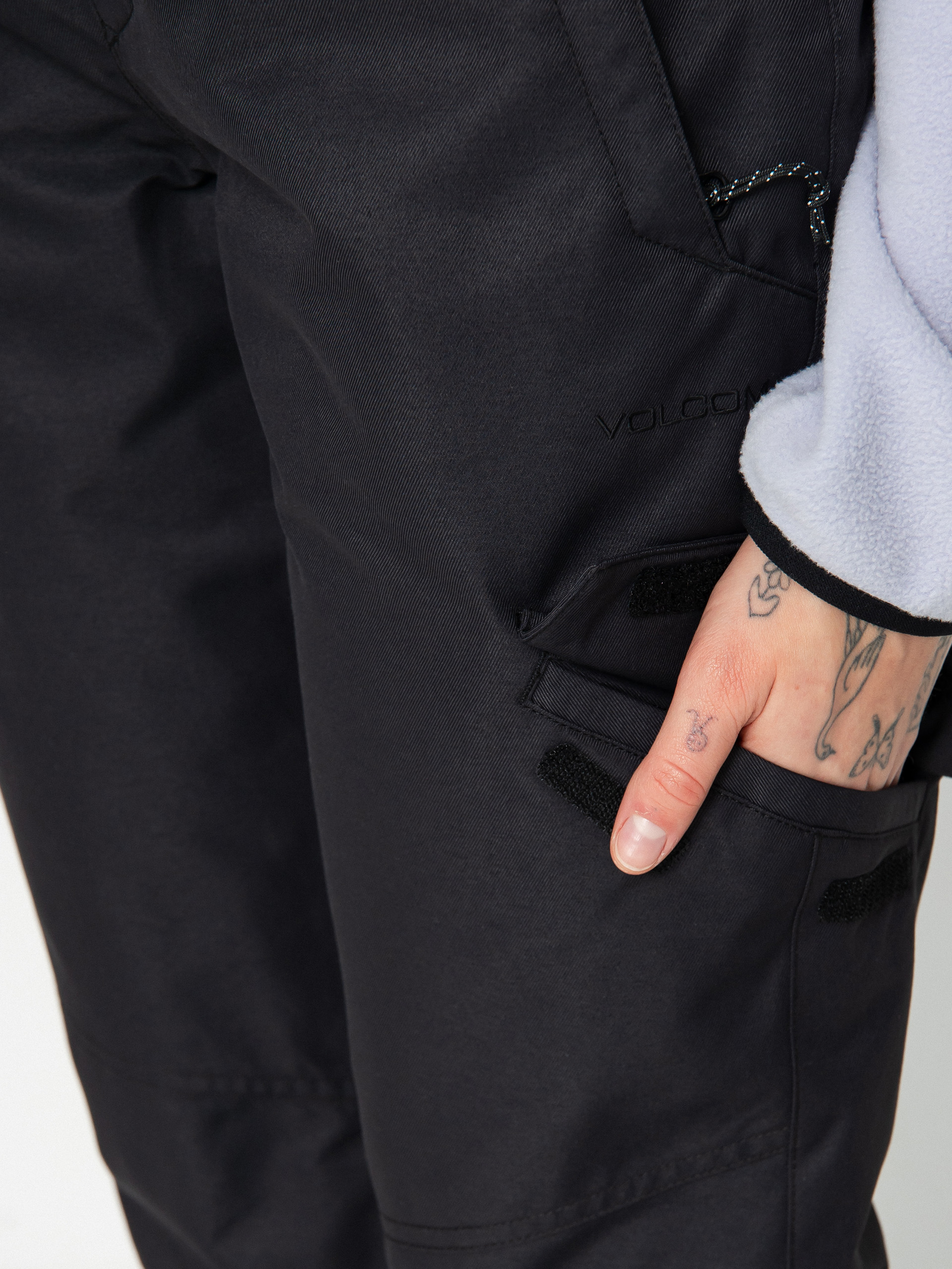 Pentru femei Pantaloni pentru snowboard Volcom Bridger Ins (black)