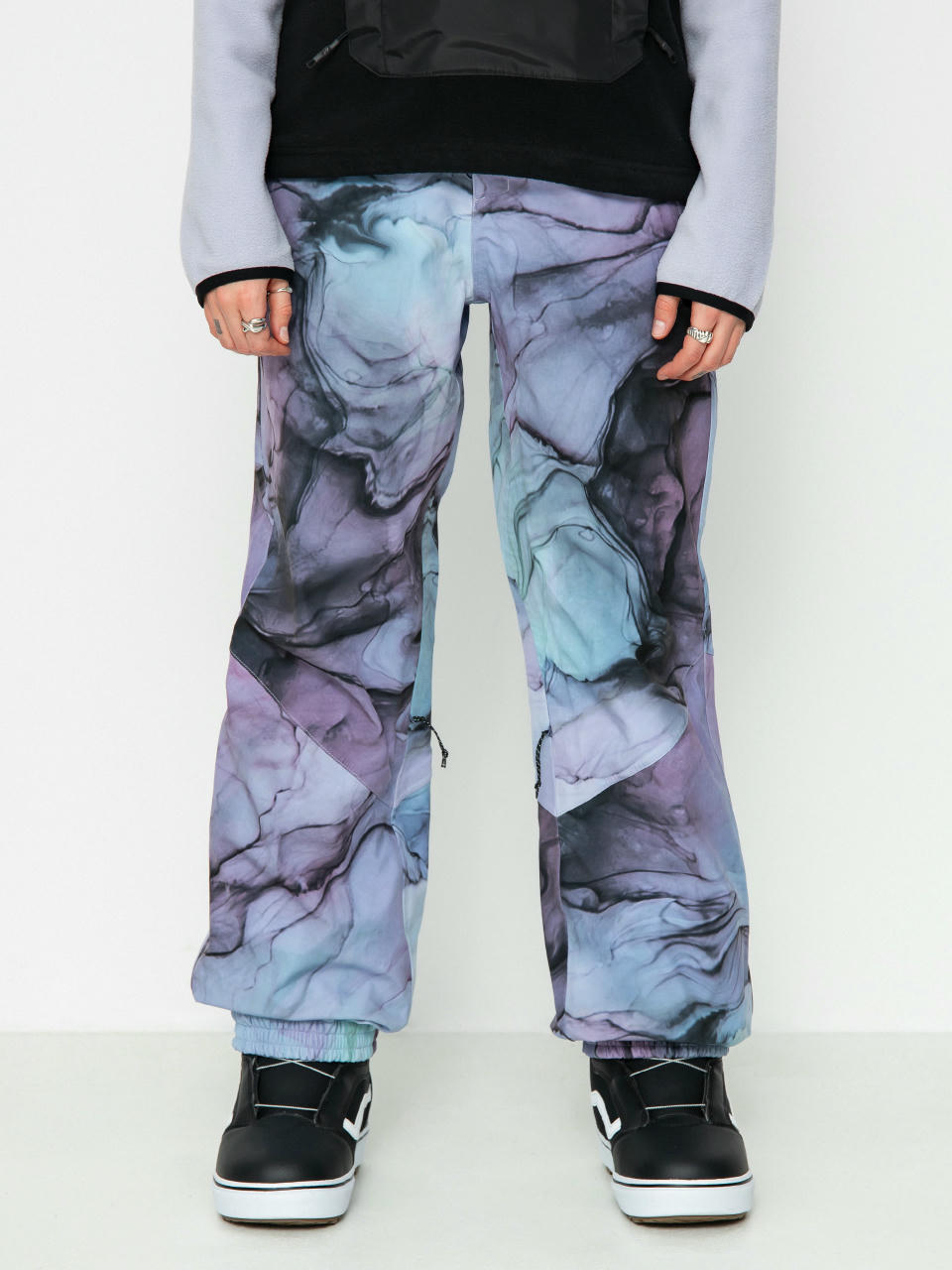 Pentru femei Pantaloni pentru snowboard Volcom Dust Up Bonded (glacier ink)