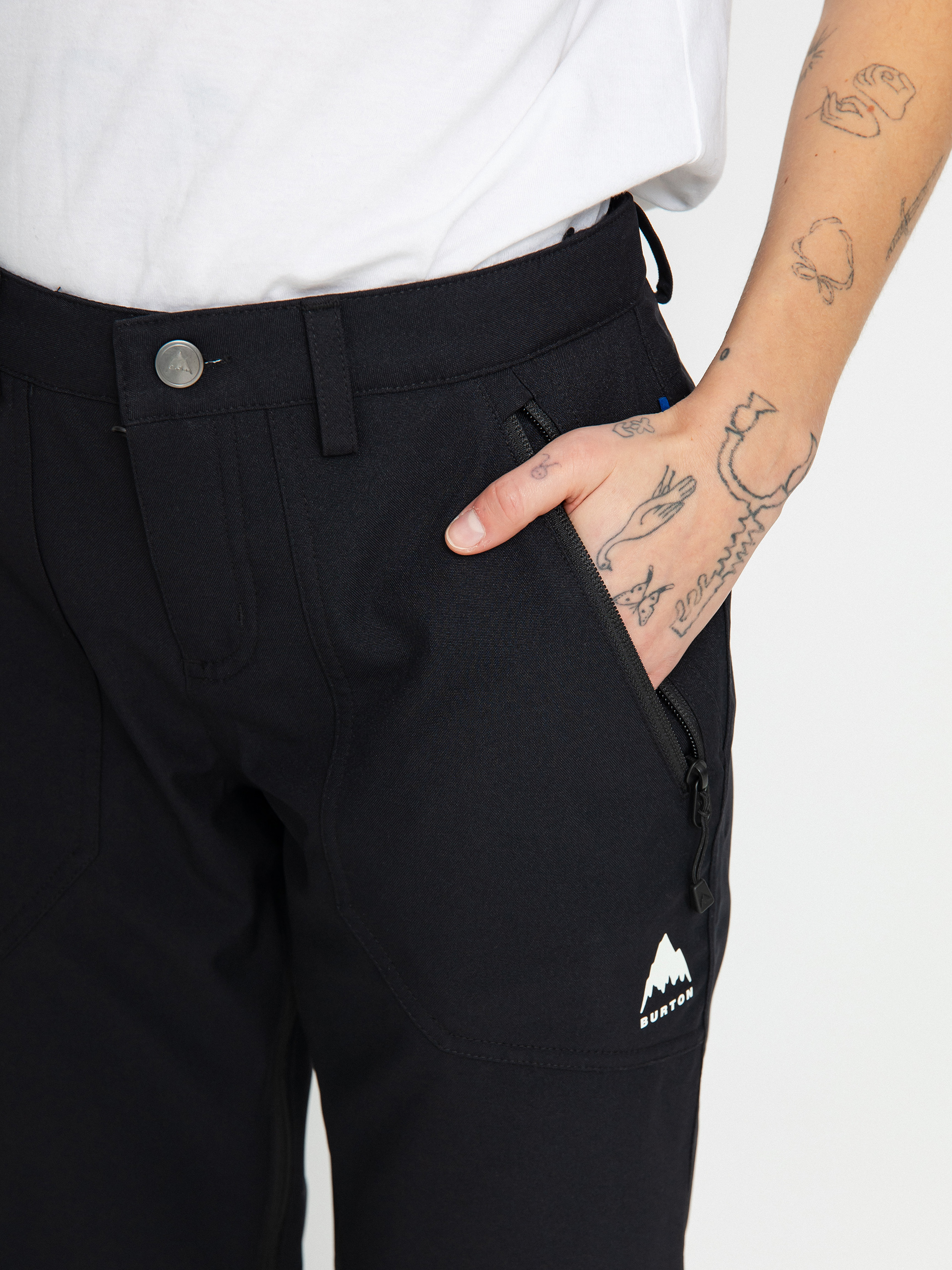 Pentru femei Pantaloni pentru snowboard Burton Vida Stretch (true black)