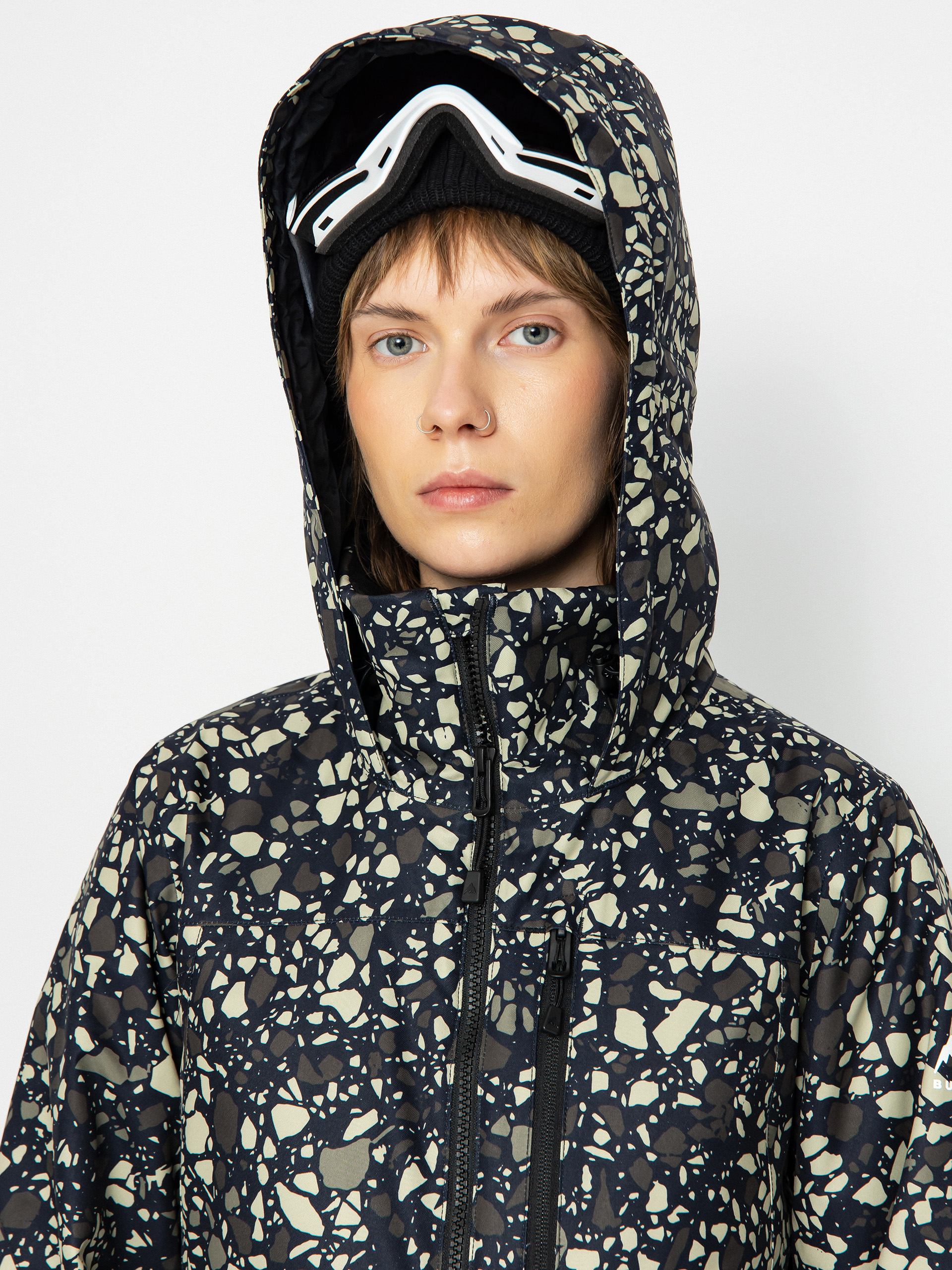 Pentru femei Geacă de snowboard Burton Lelah (sediment)