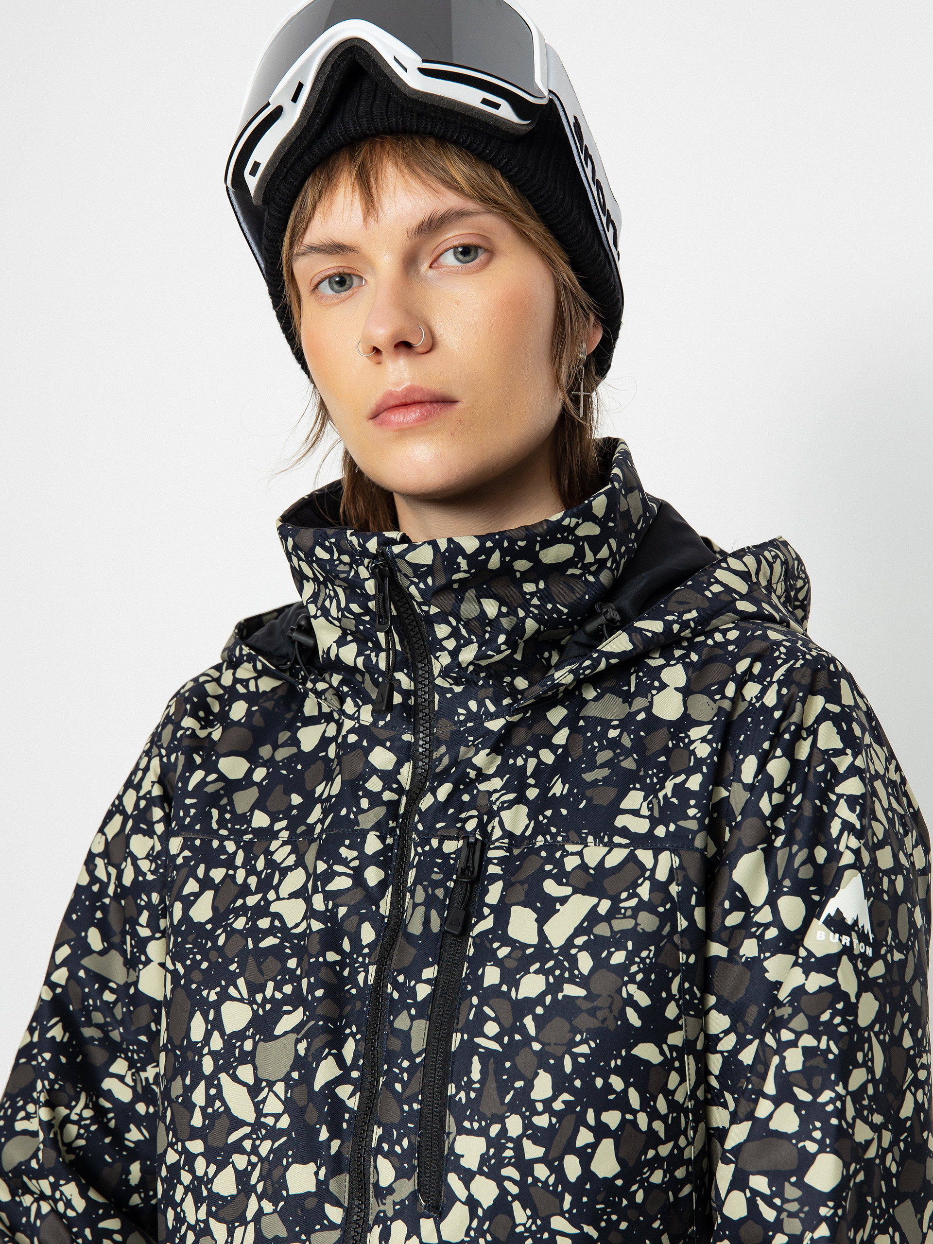 Pentru femei Geacă de snowboard Burton Lelah (sediment)