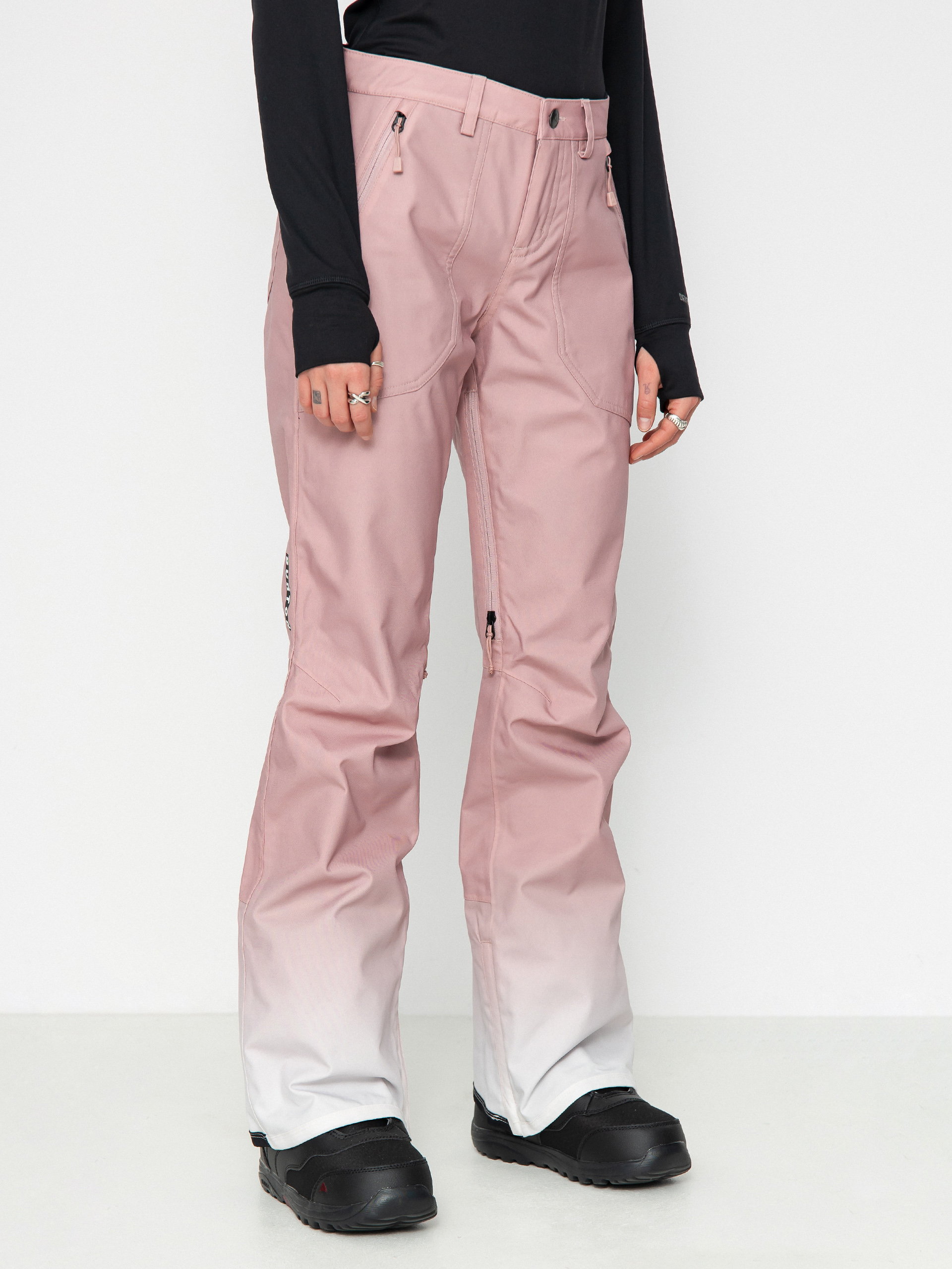 Pentru femei Pantaloni pentru snowboard Burton Vida Stretch (blue pink ombre)
