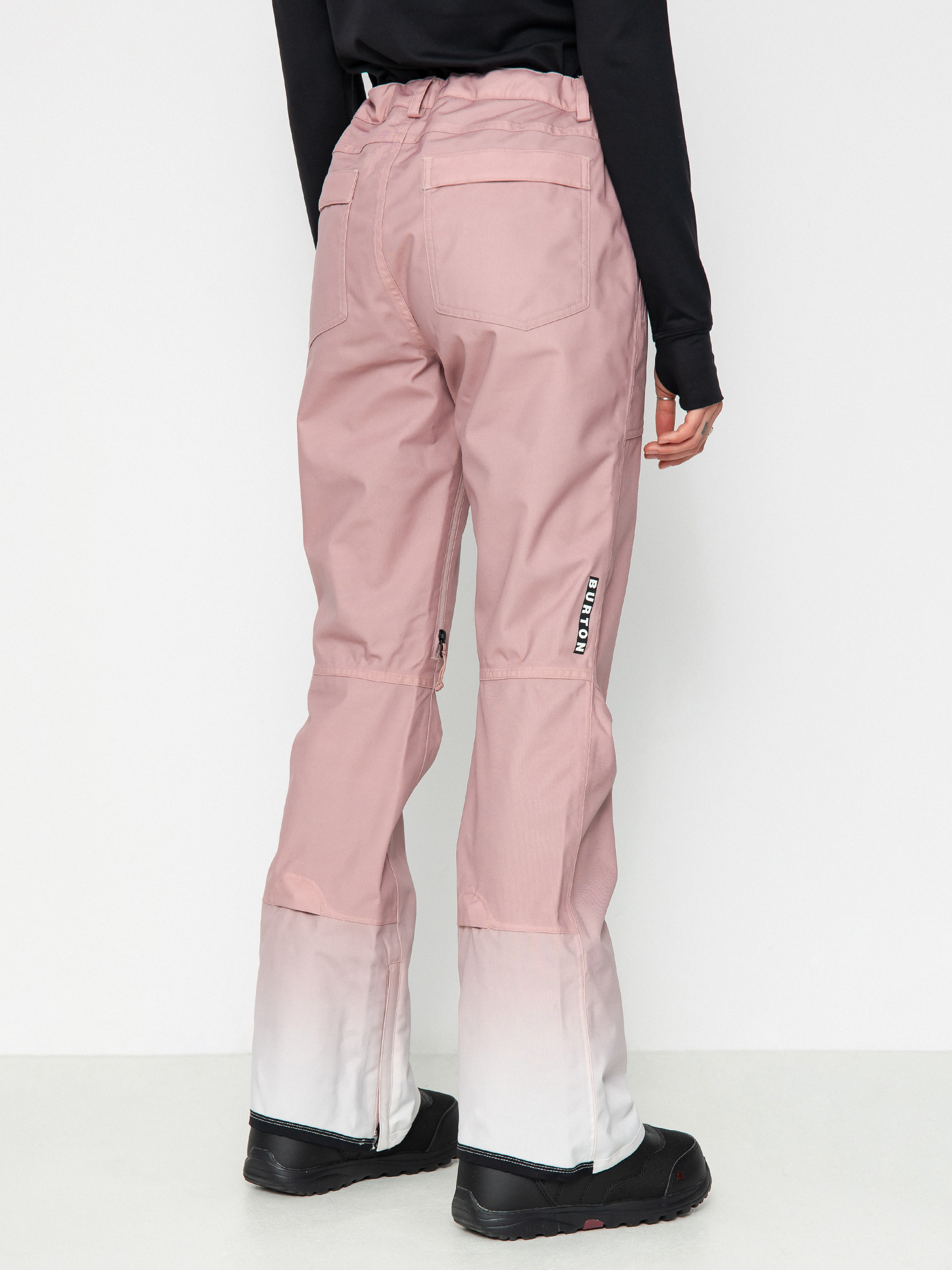 Pentru femei Pantaloni pentru snowboard Burton Vida Stretch (blue pink ombre)