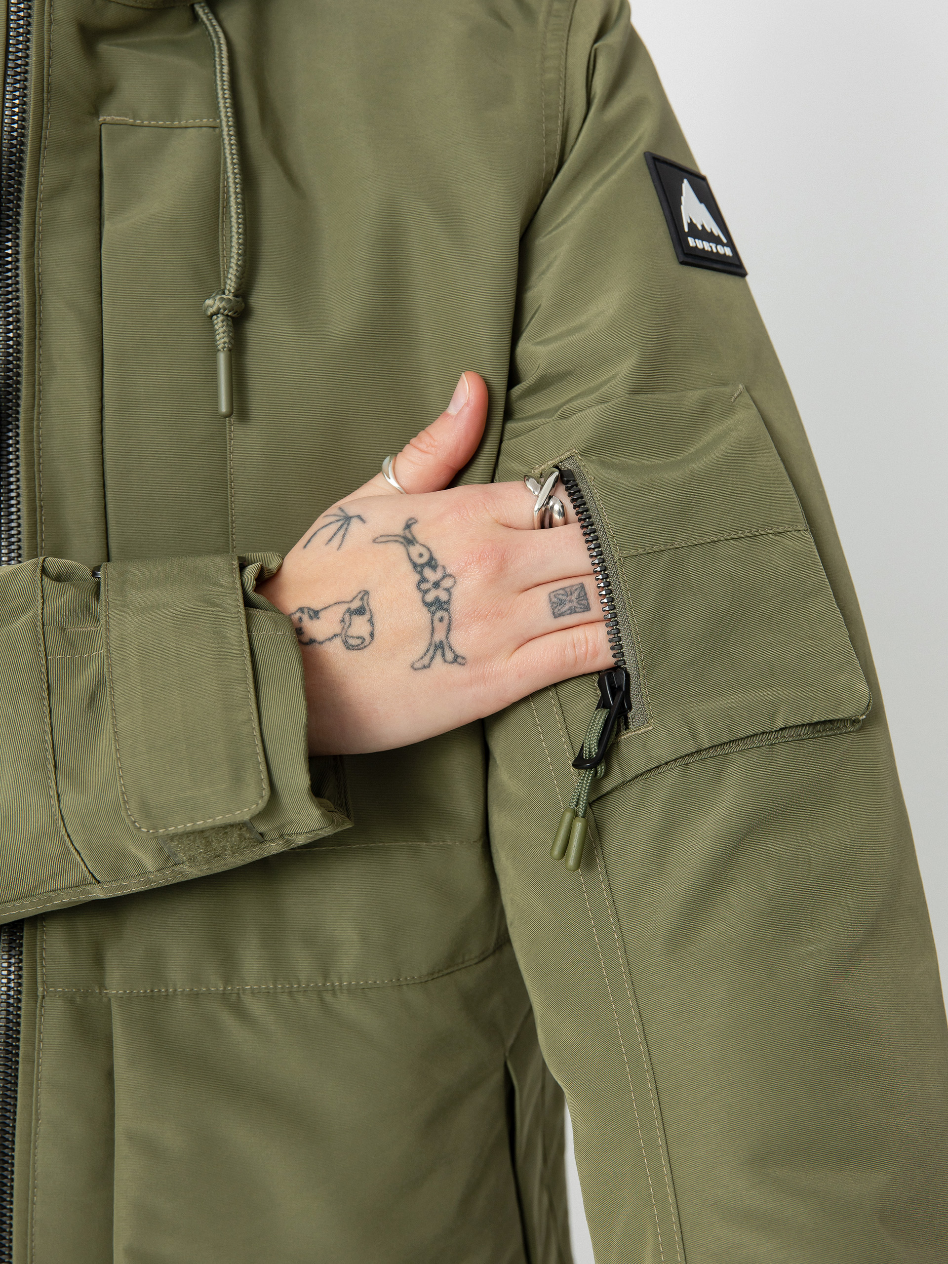 Pentru femei Geacă de snowboard Burton Saxton Parka (forest moss)