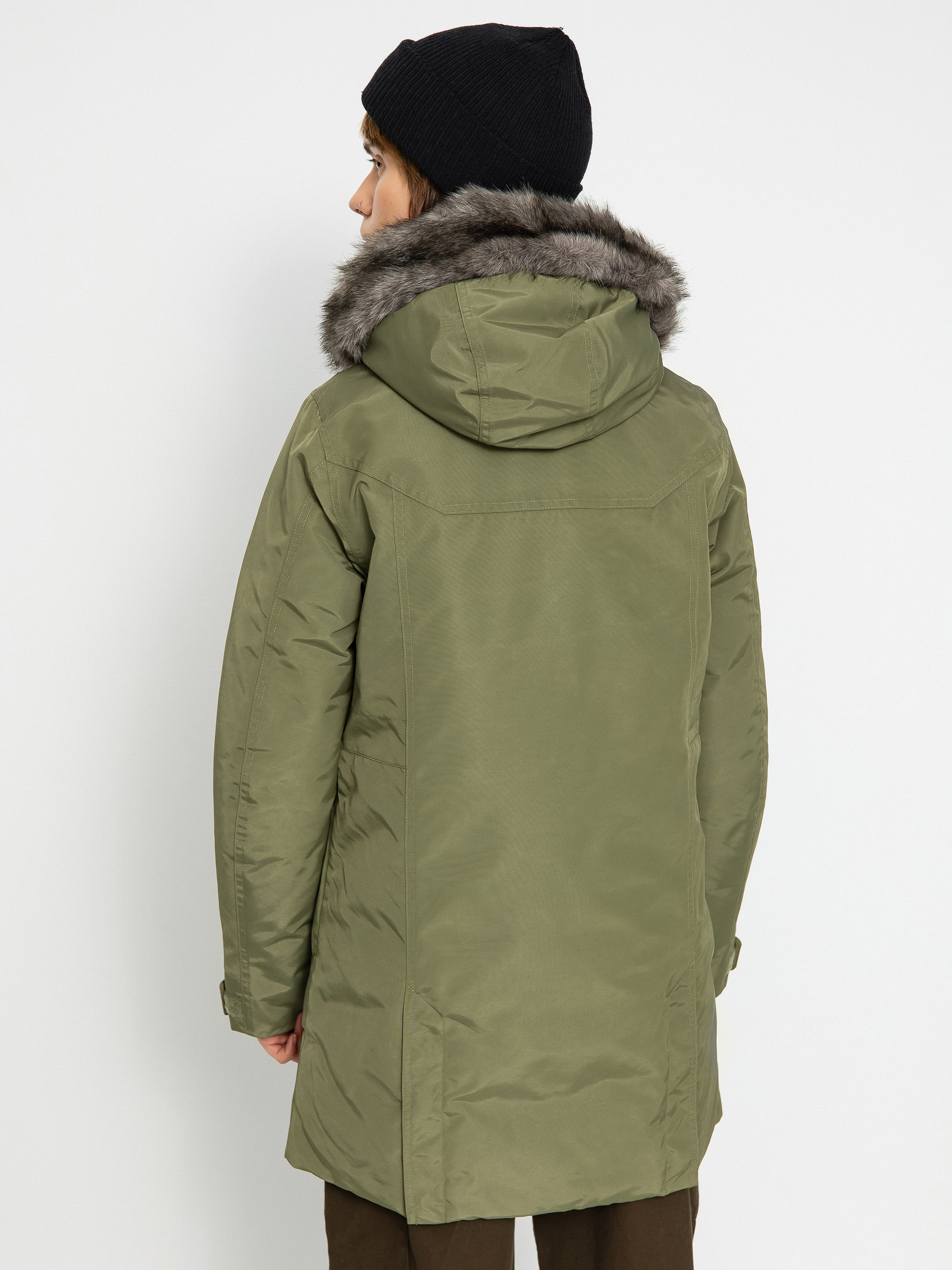 Pentru femei Geacă de snowboard Burton Saxton Parka (forest moss)