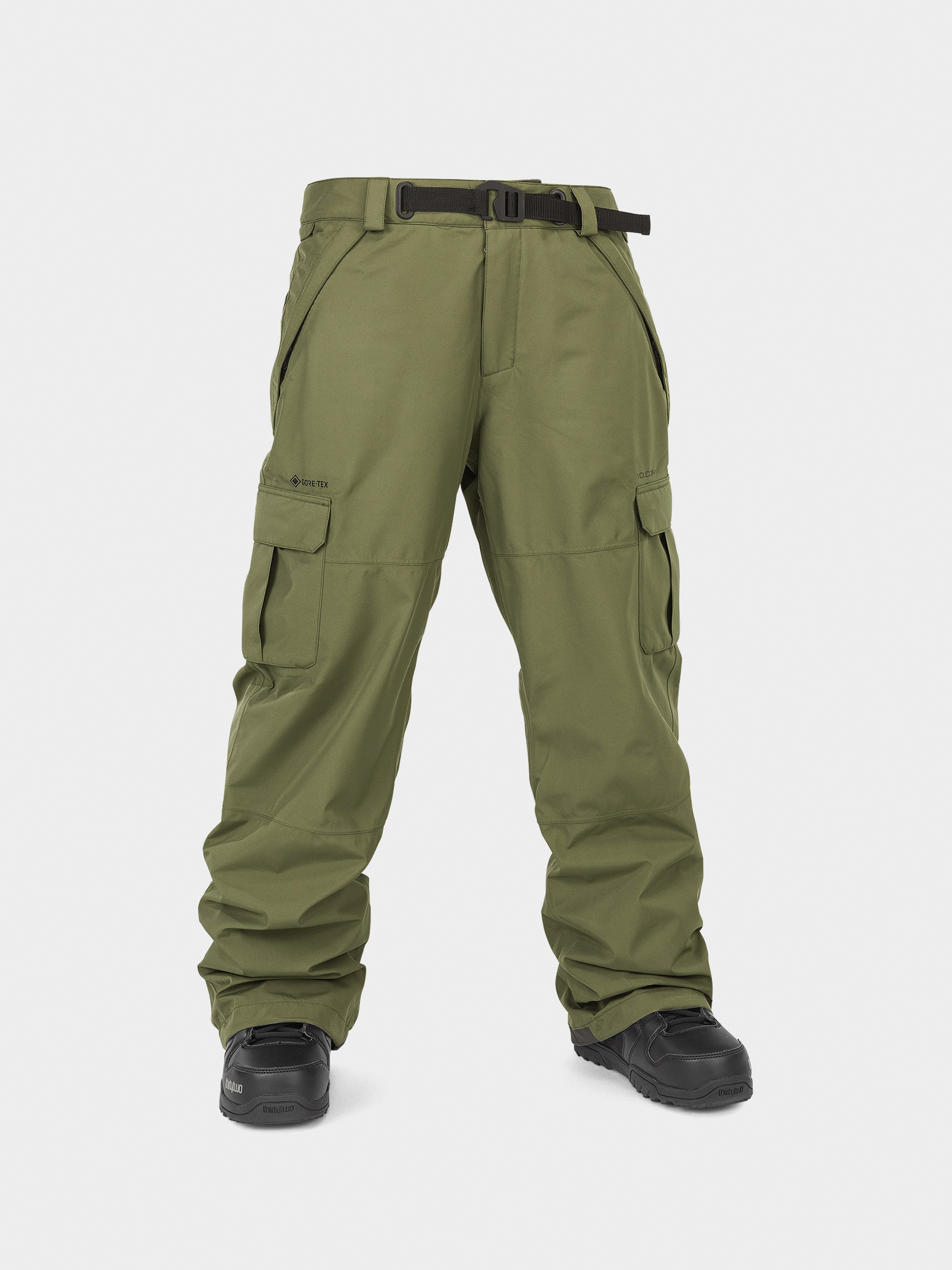 Pantaloni pentru snowboard Volcom Melancon Gore Tex Wmn (military)