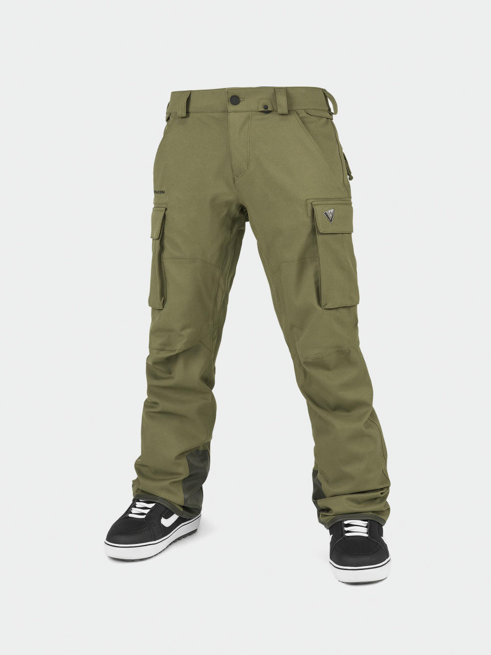 Pentru bărbați Pantaloni pentru snowboard Volcom New Articulated (military)