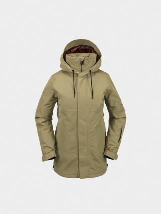 Geacă de snowboard Volcom Paxson 2L Tds Inf Parka Wmn (dark khaki)