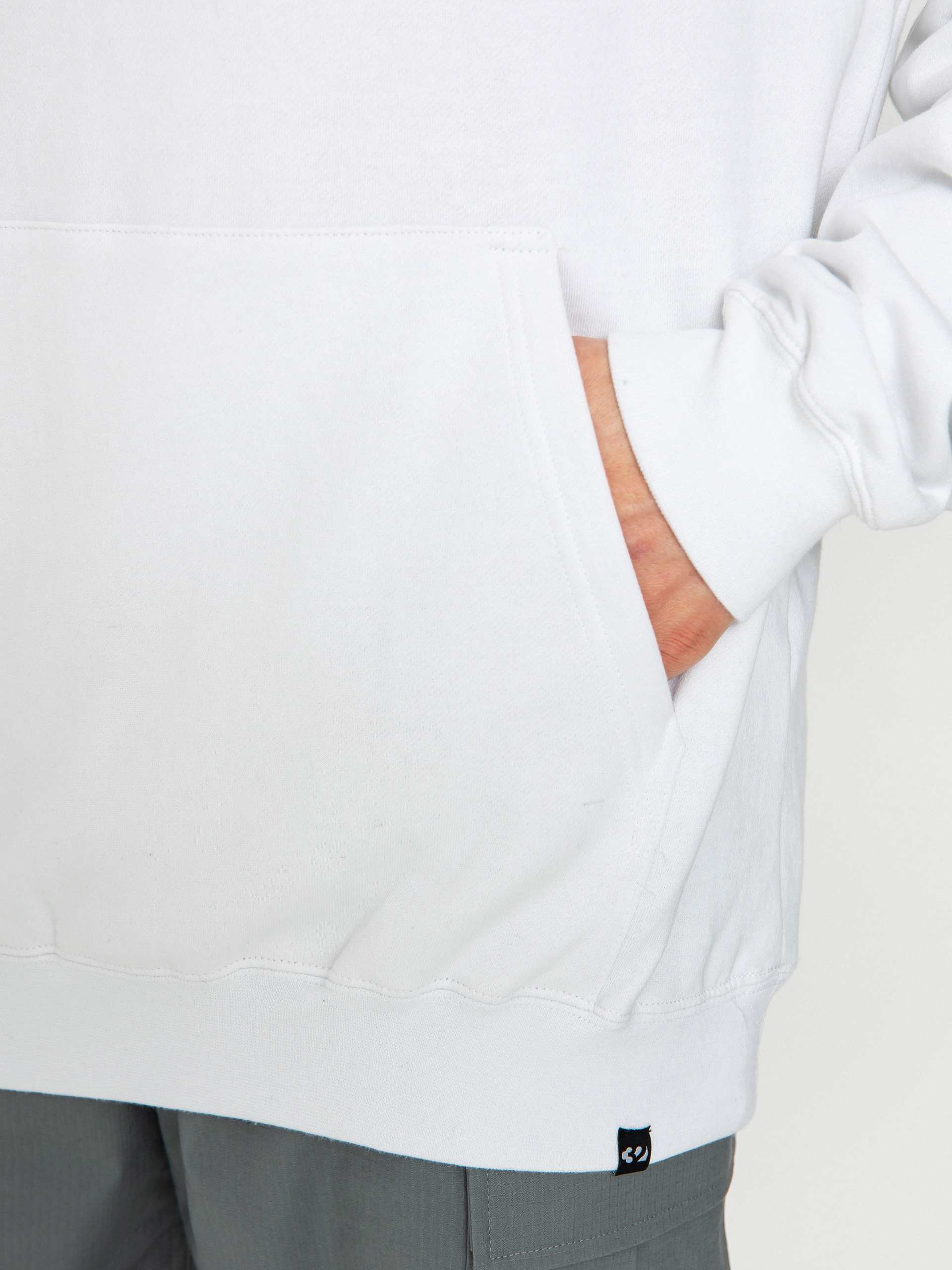 Hanorac cu glugă ThirtyTwo Zeb HD (white)