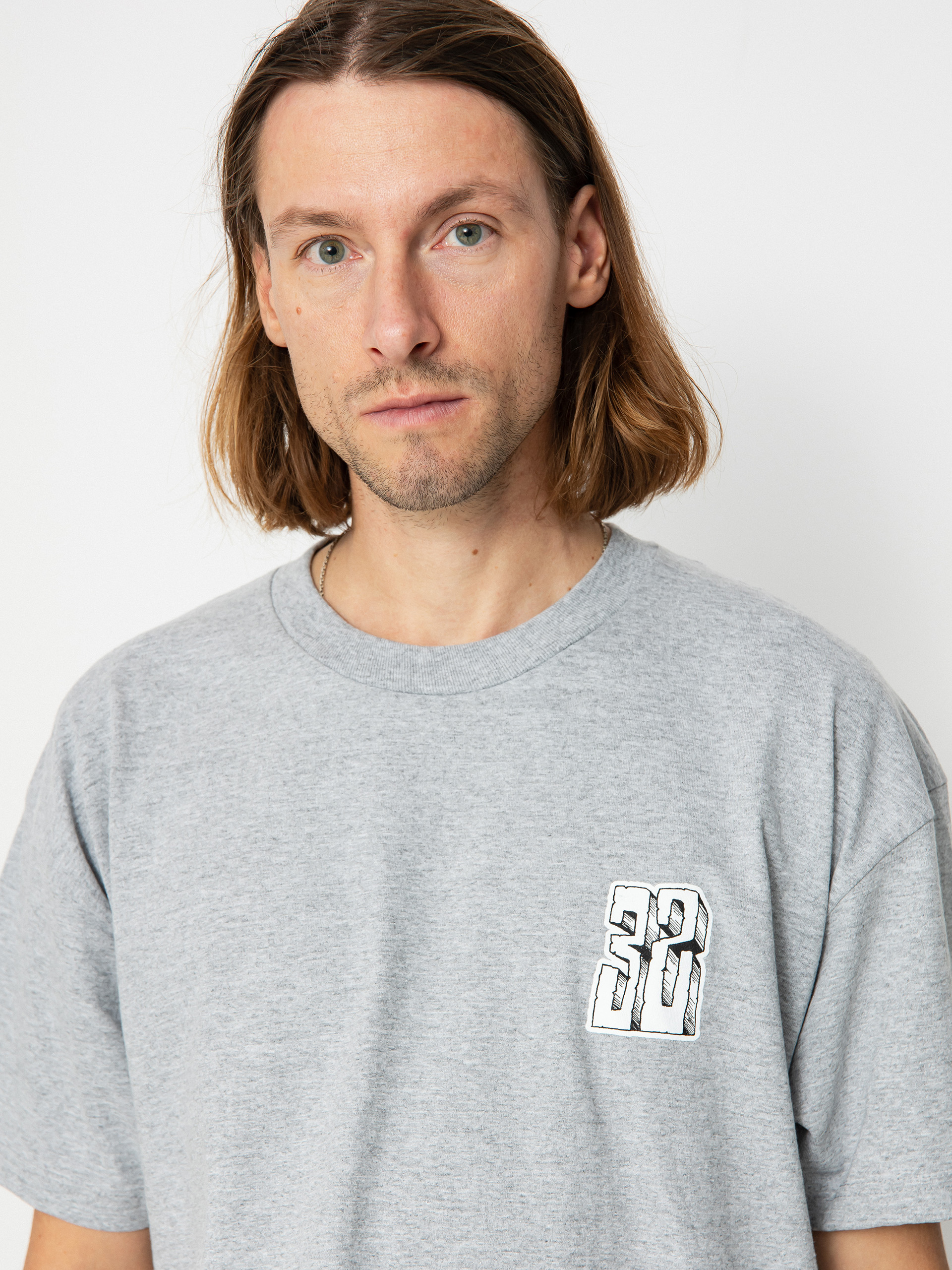 Tricou ThirtyTwo Bonecrusher (grey/heather)