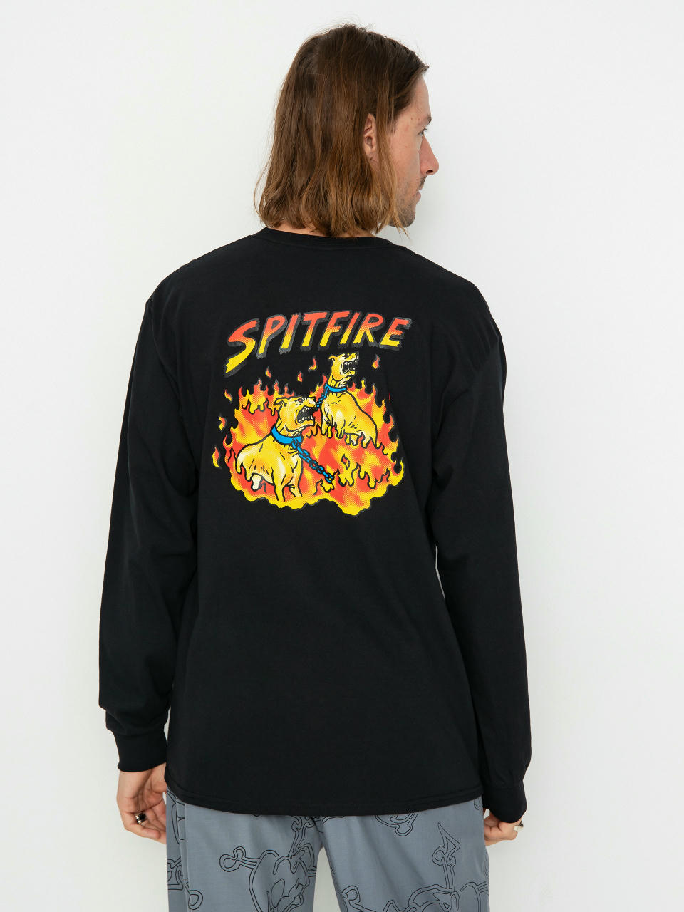 Longsleeve Spitfire Hl Hounds II (black/multi)