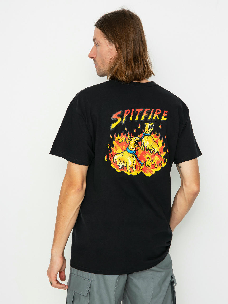 Tricou Spitfire Hell Hounds (black/multi)