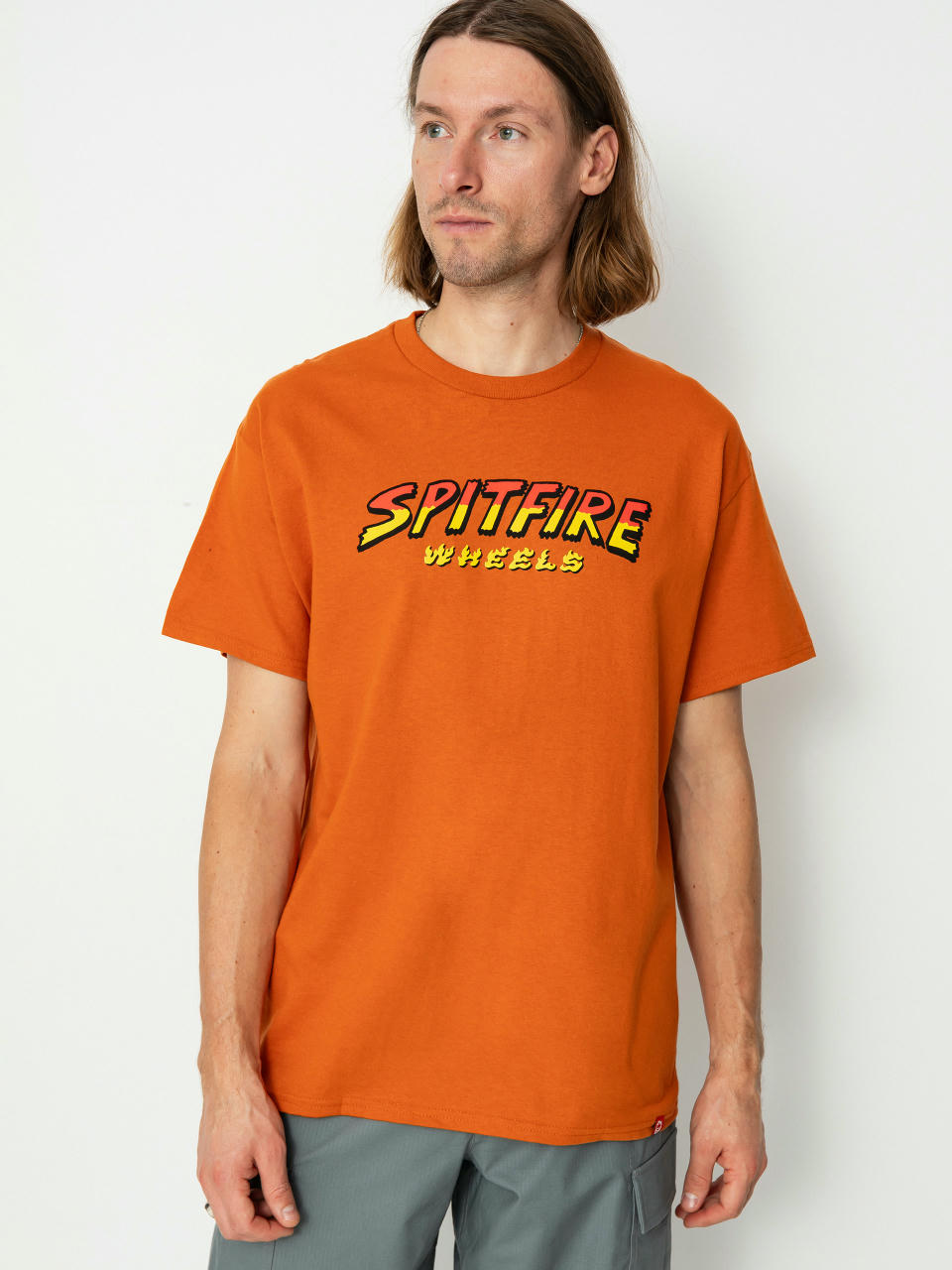 Tricou Spitfire Hl Hounds Script (orange/multi)