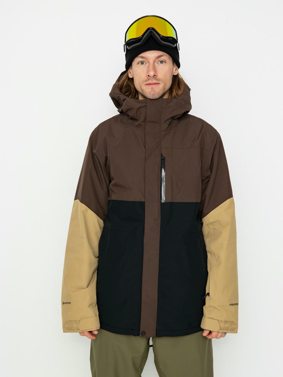 Geacă de snowboard Volcom L Ins Gore Tex (brown)