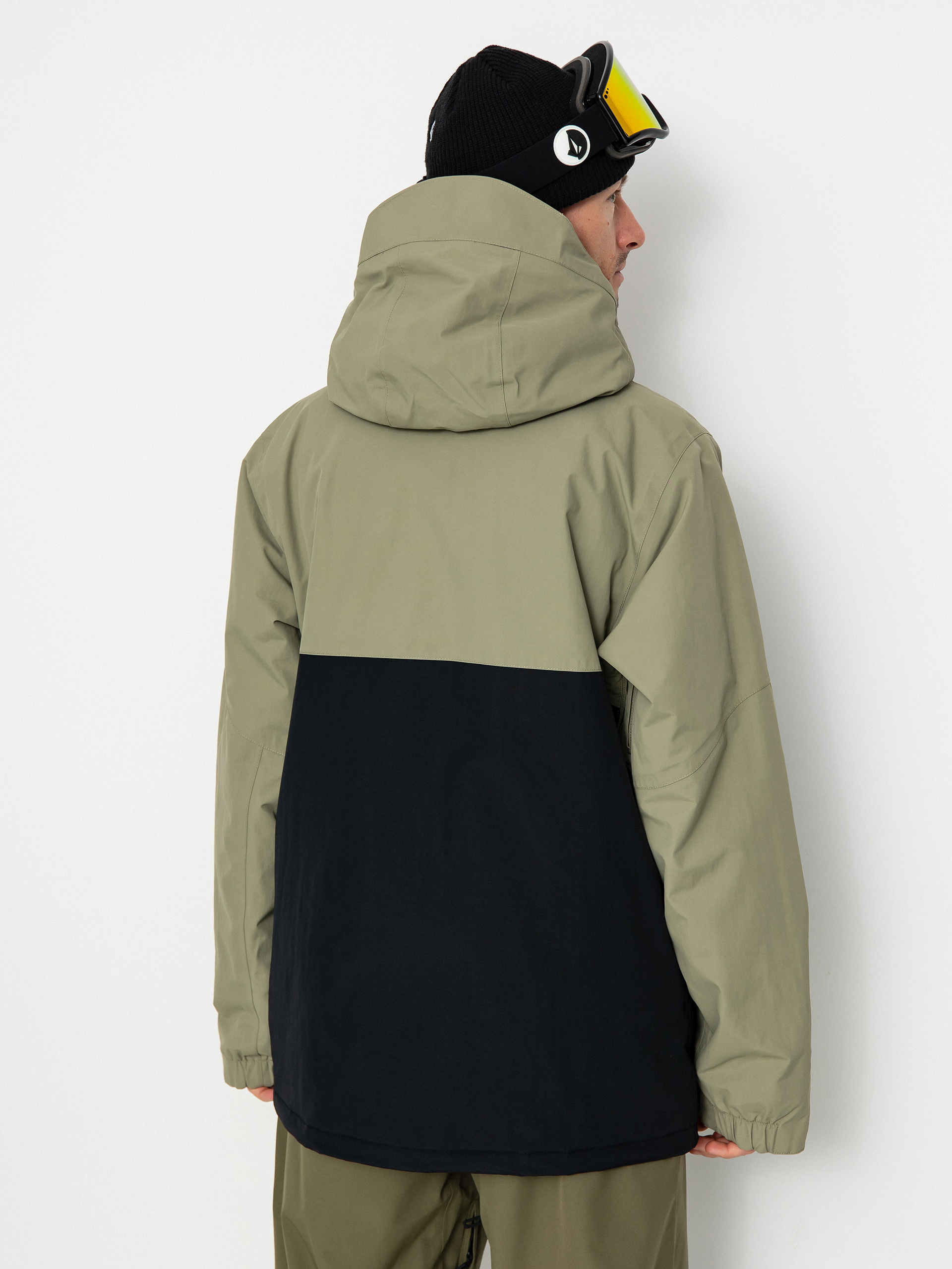 Pentru bărbați Geacă de snowboard Volcom L Ins Gore Tex (light military)