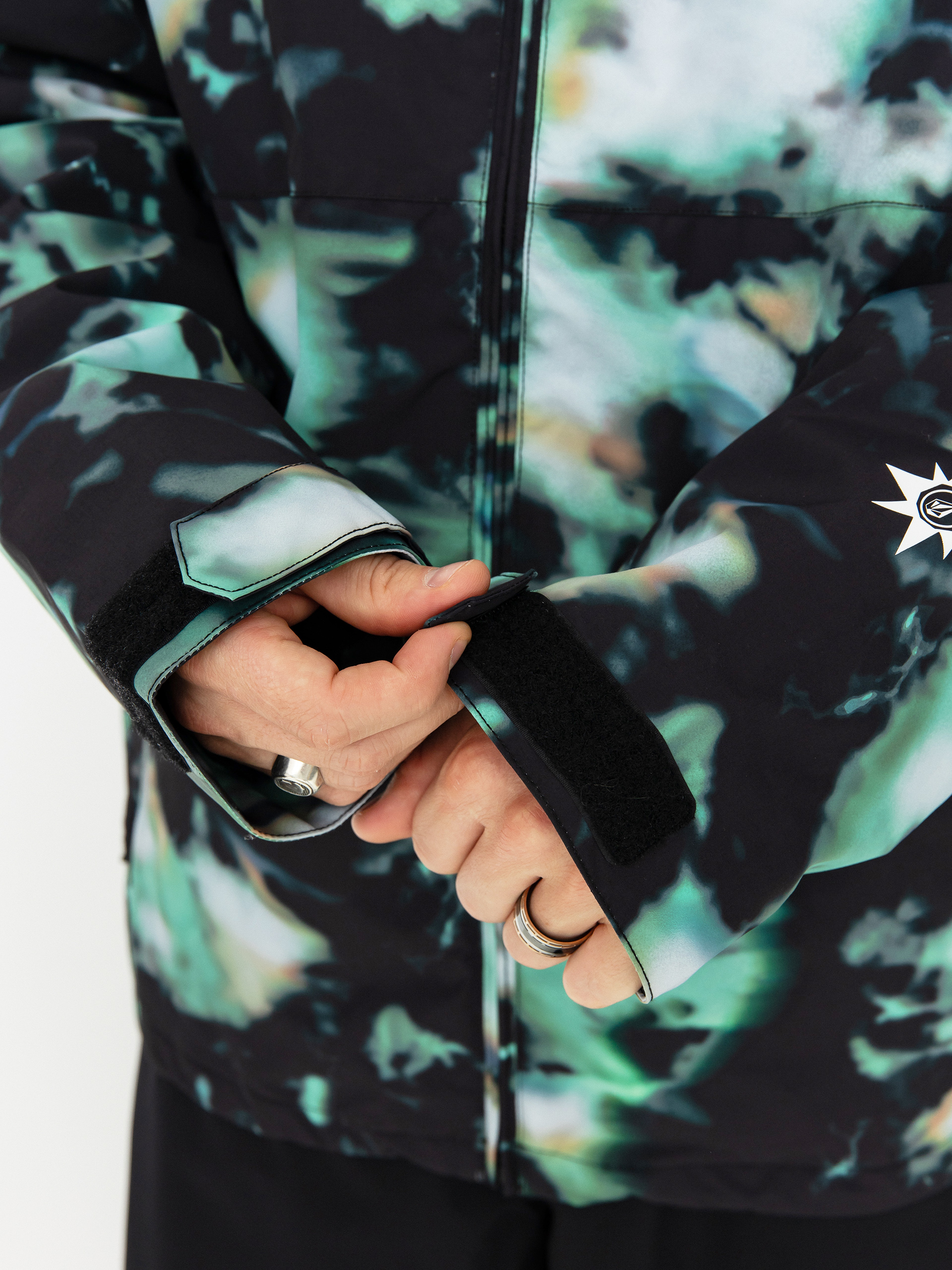 Pentru bărbați Geacă de snowboard Volcom 2836 Ins (spritz black)