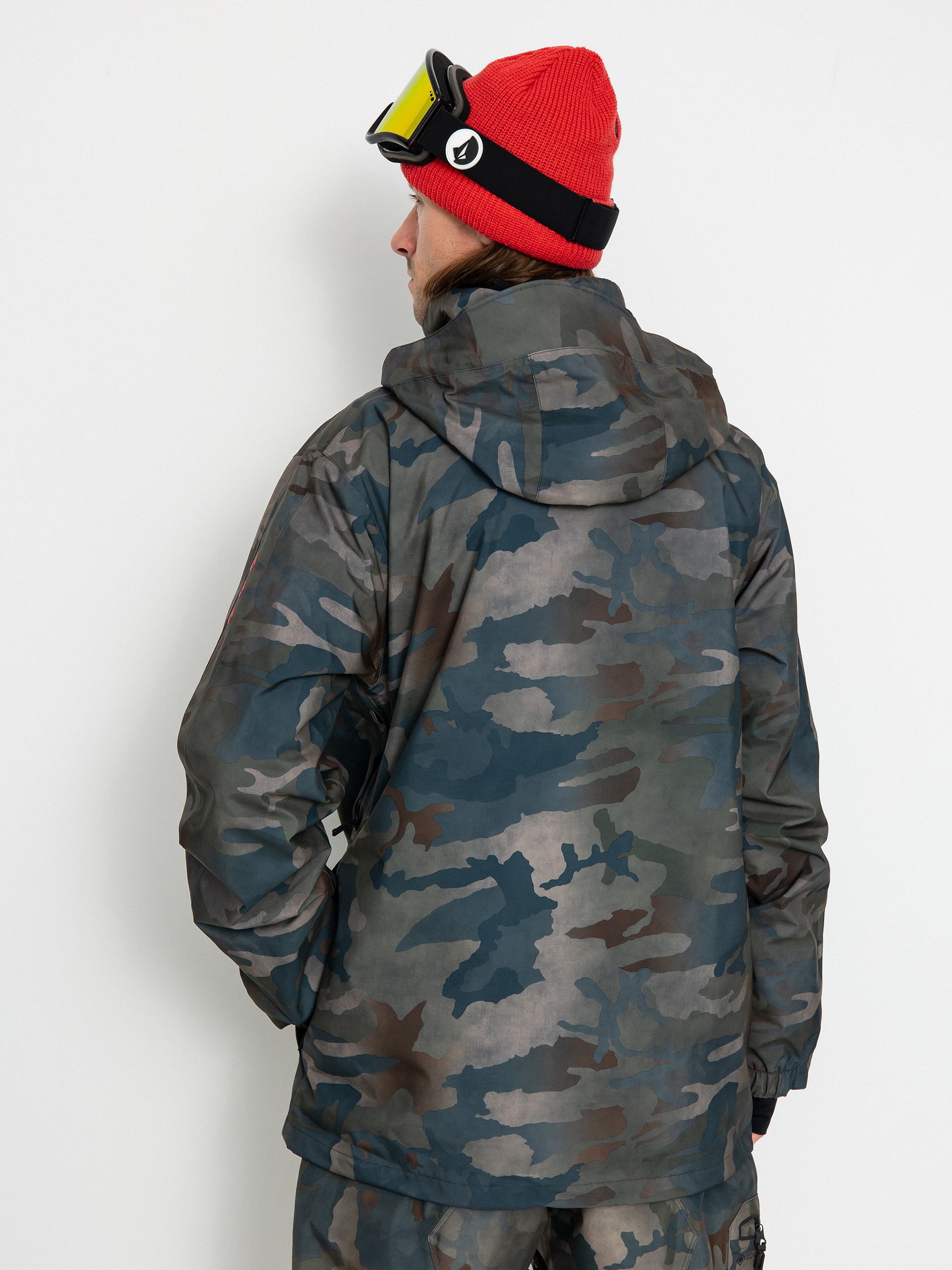 Pentru bărbați Geacă de snowboard Volcom V.Co Stretch Gore Tex (cloudwash camo)