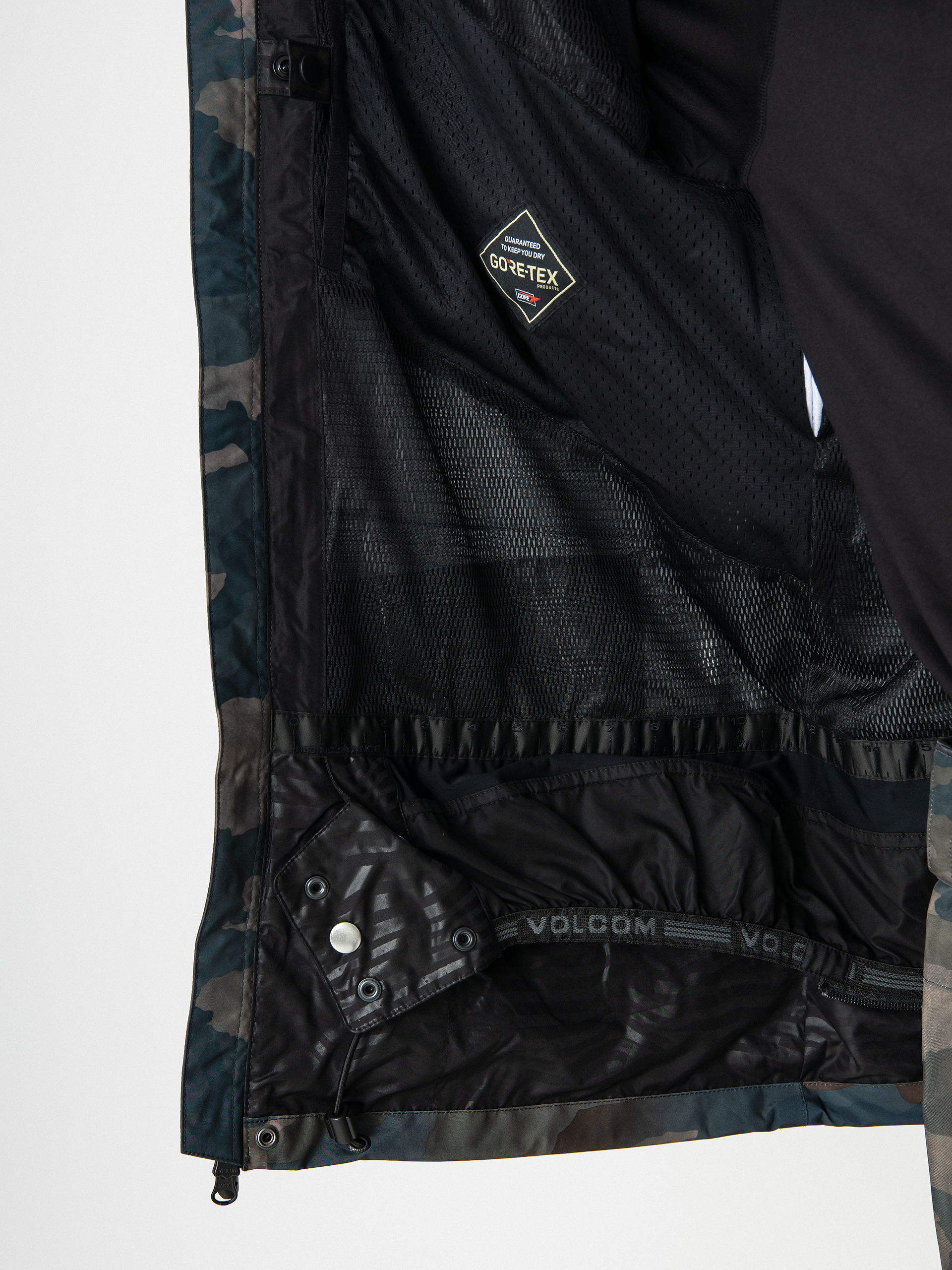 Pentru bărbați Geacă de snowboard Volcom V.Co Stretch Gore Tex (cloudwash camo)