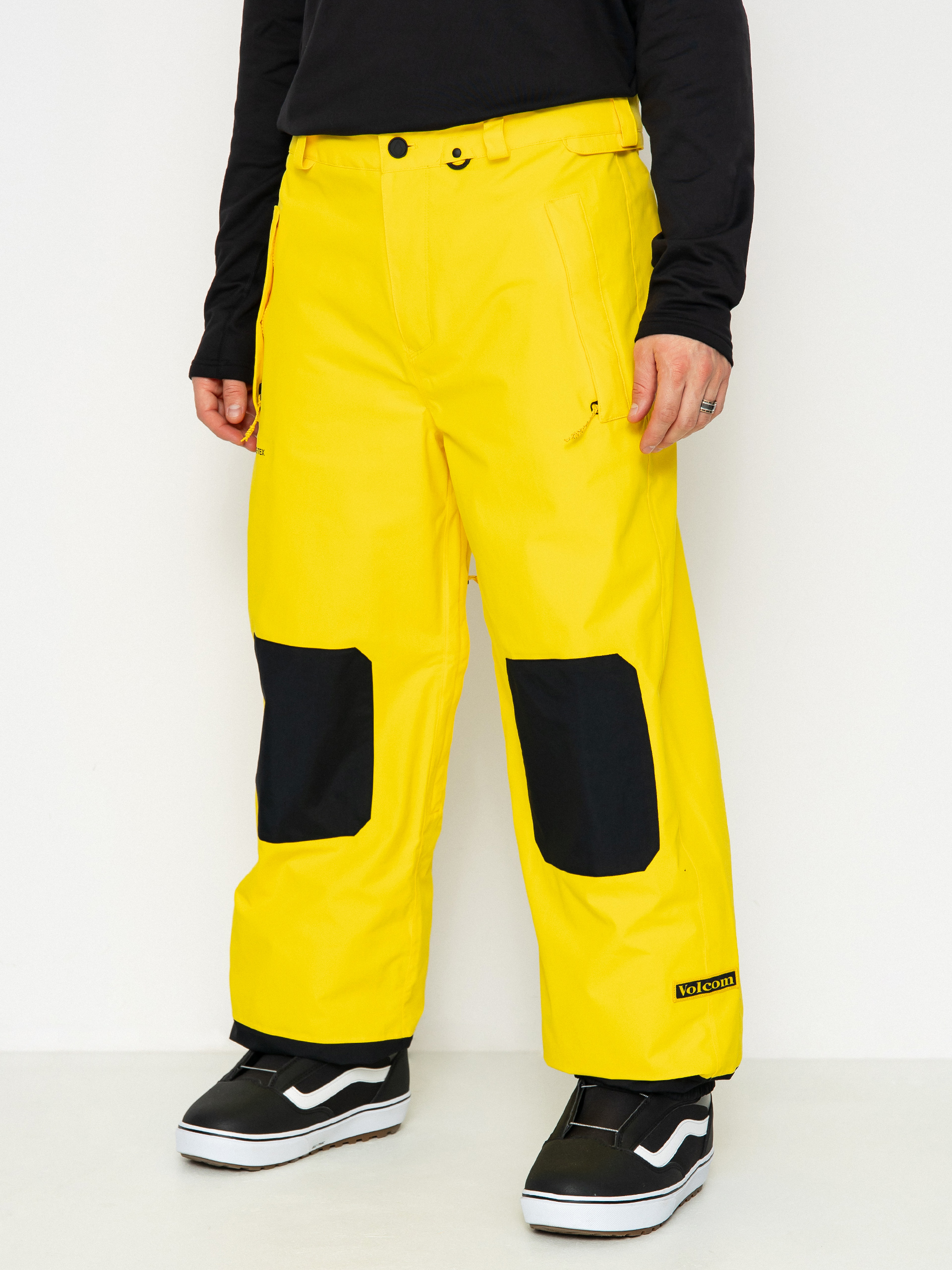 Pantaloni pentru snowboard Volcom Longo Gore Tex (bright yellow)