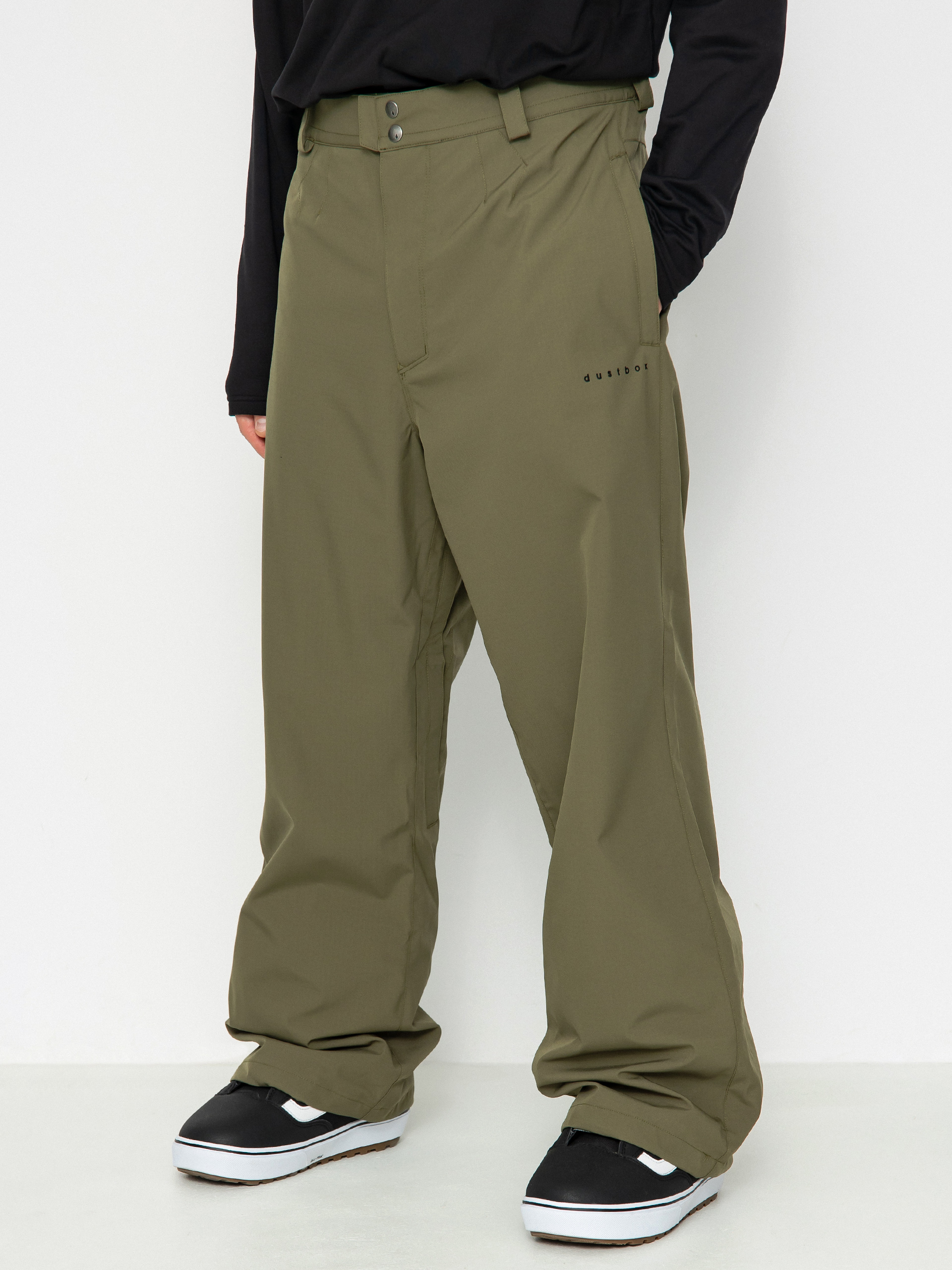 Pantaloni pentru snowboard Volcom Vlcmxdustbox (military)