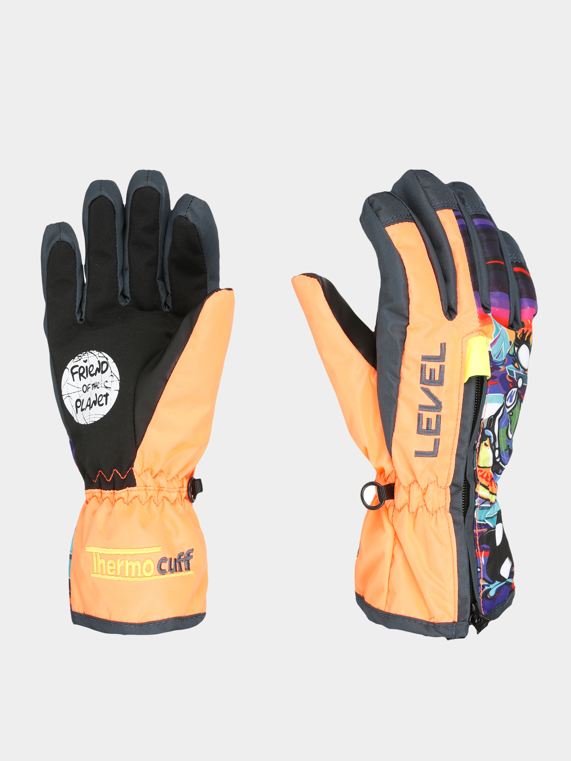 Mănuși Level Dudy JR (orange)