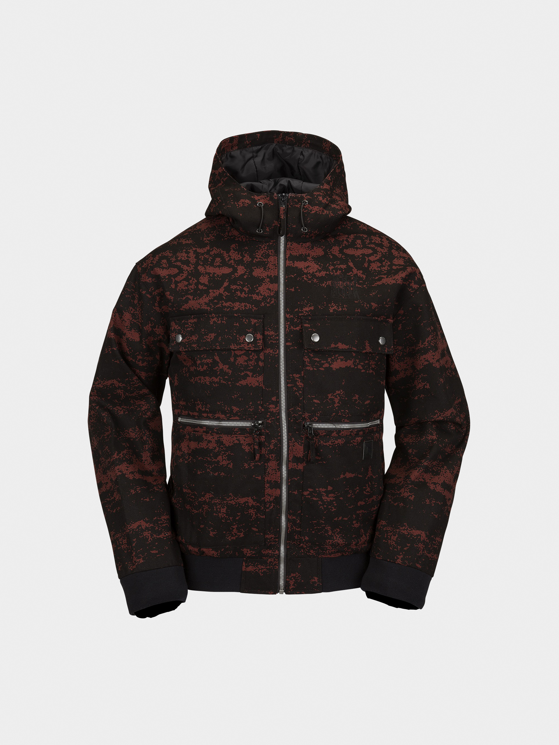 Geacă Volcom Dustbox (maroon camo)
