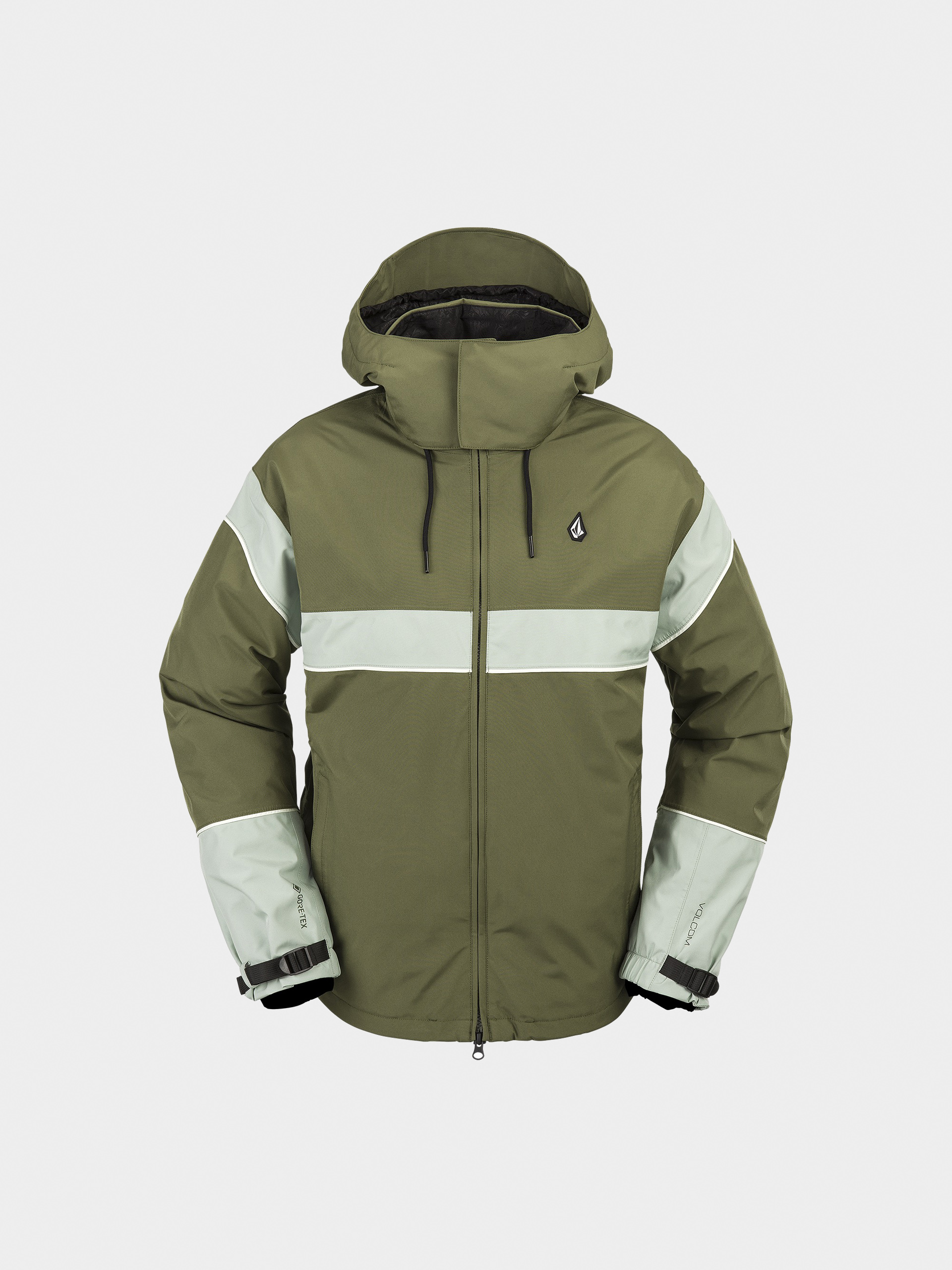 Geacă de snowboard Volcom Melancon Gore Tex Wmn (military)