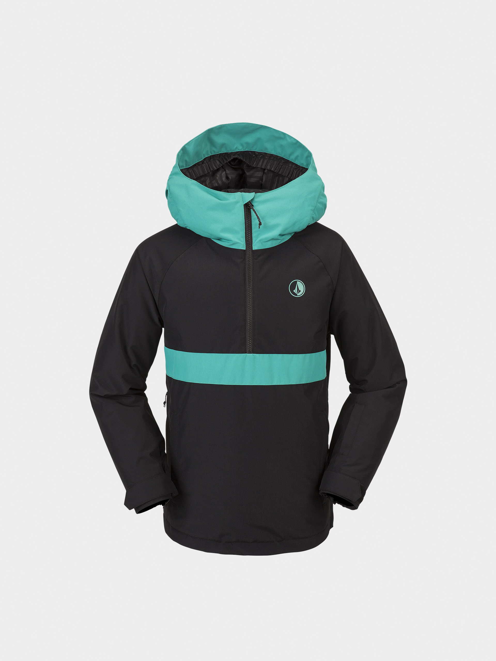Geacă de snowboard Volcom Sluff Ins Pullover JR (black)