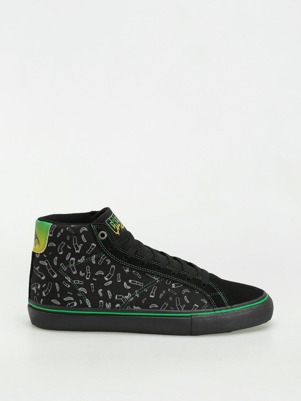 Pantofi Emerica Omen Hi X Creature (black/black)