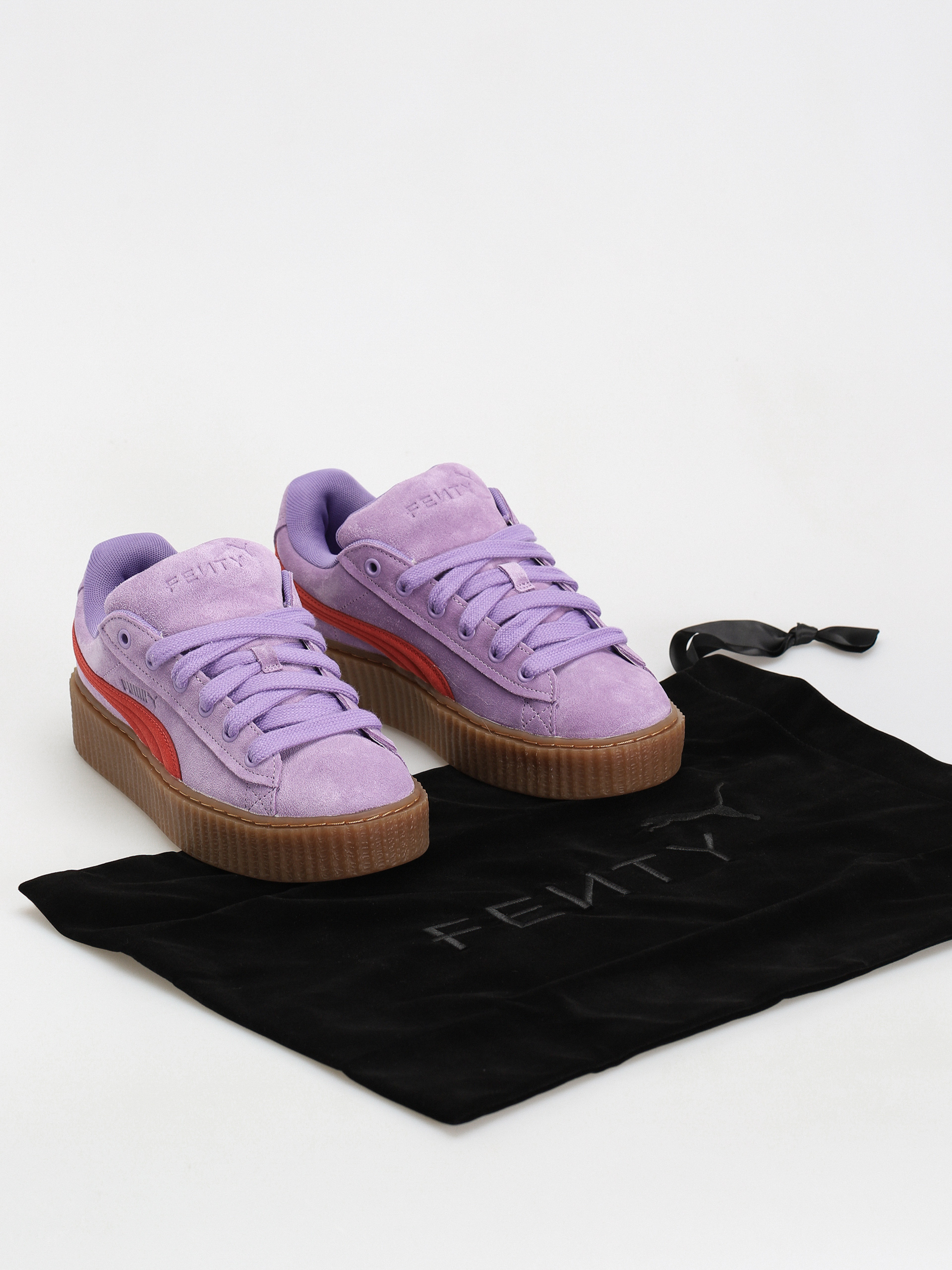 Pantofi Puma X Fenty Creeper Fenty (alert burnt red g)