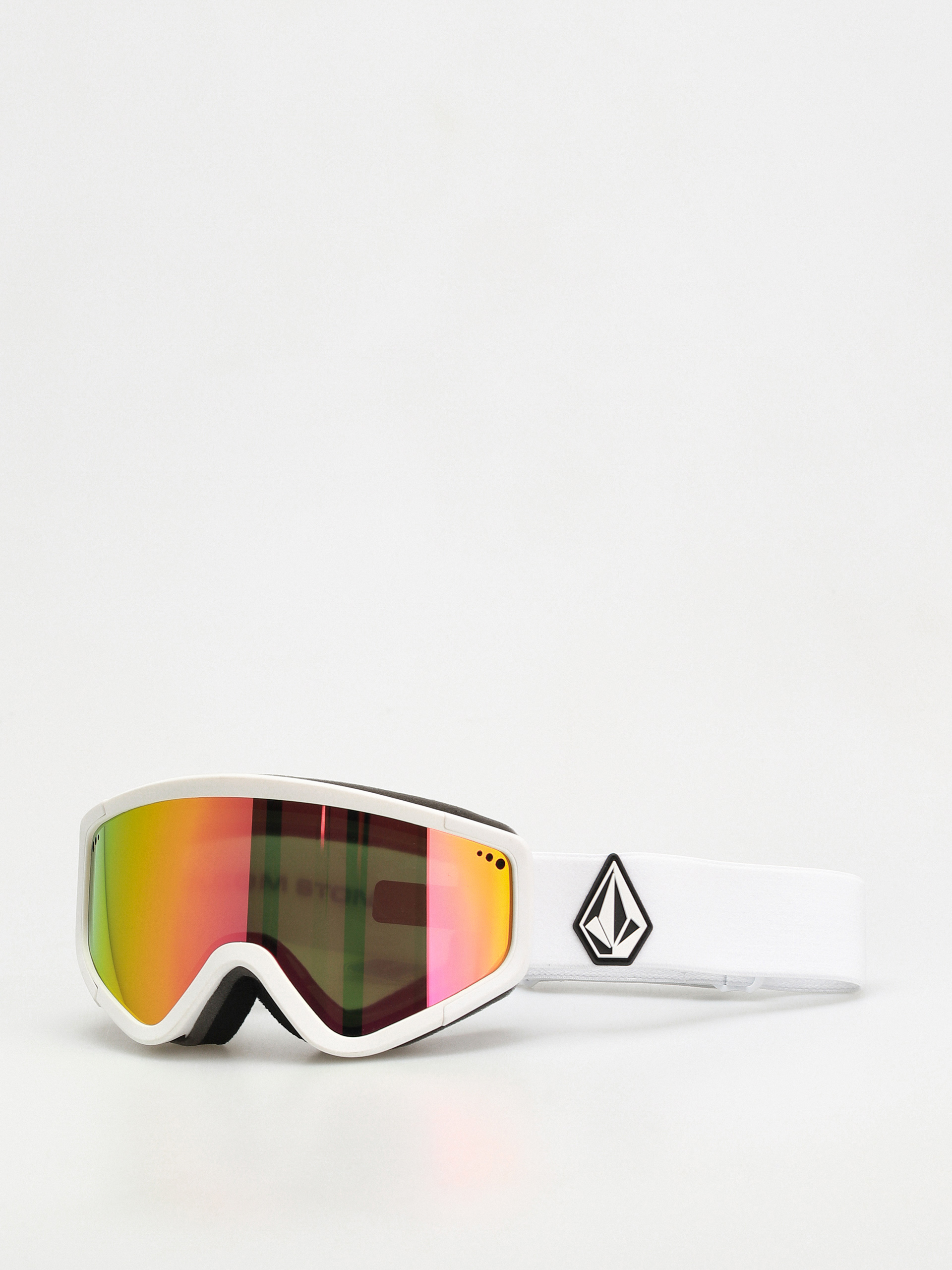 Ochelari pentru snowboard Volcom Attunga (matte white/pink chrome+bl yellow)