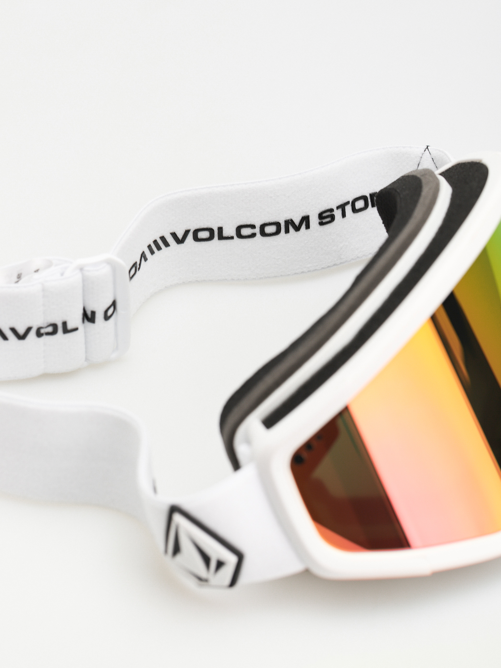 Ochelari pentru snowboard Volcom Attunga (matte white/pink chrome+bl yellow)