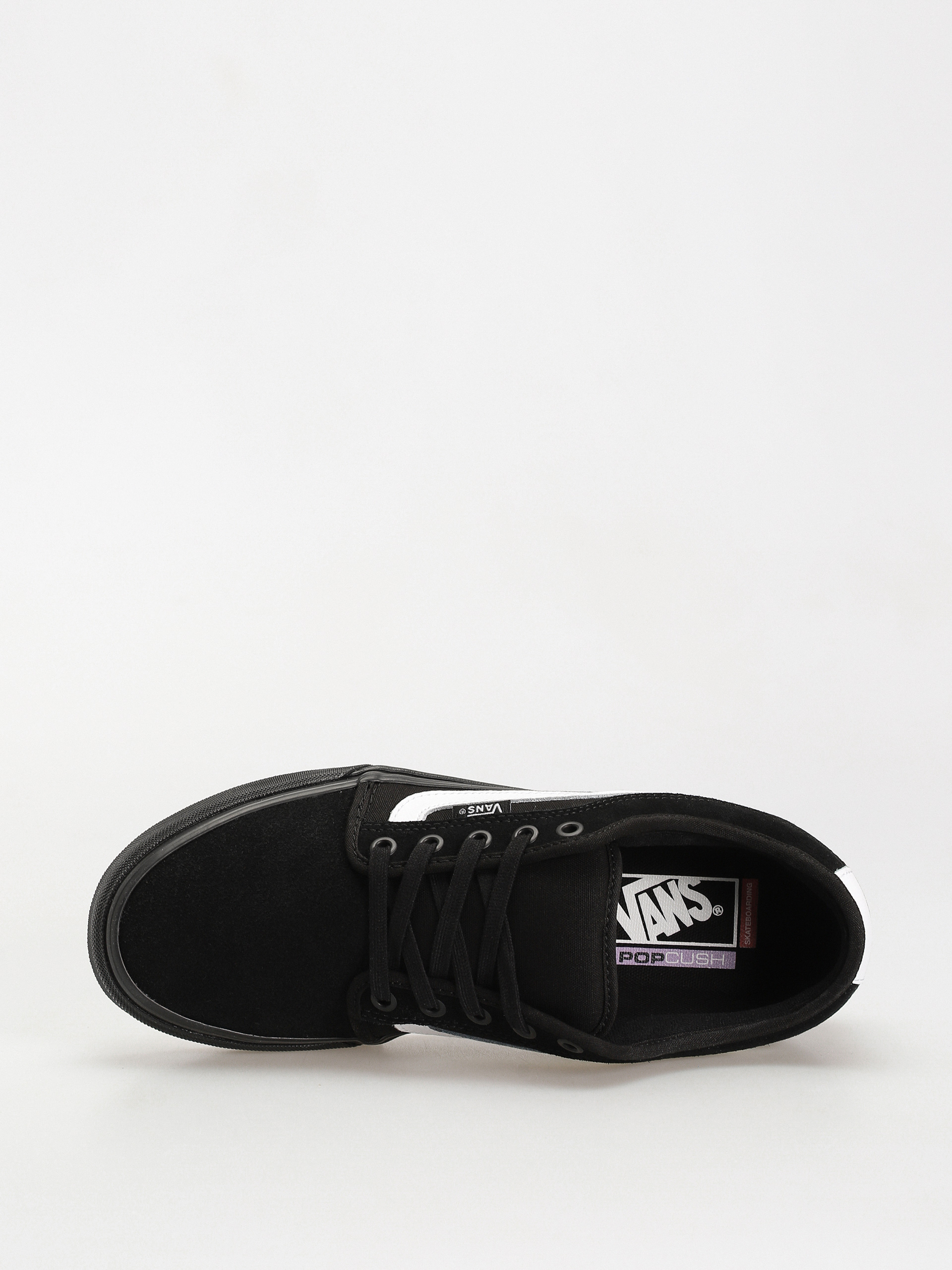 Pantofi Vans Chukka Low Sidestripe (black/black/white)